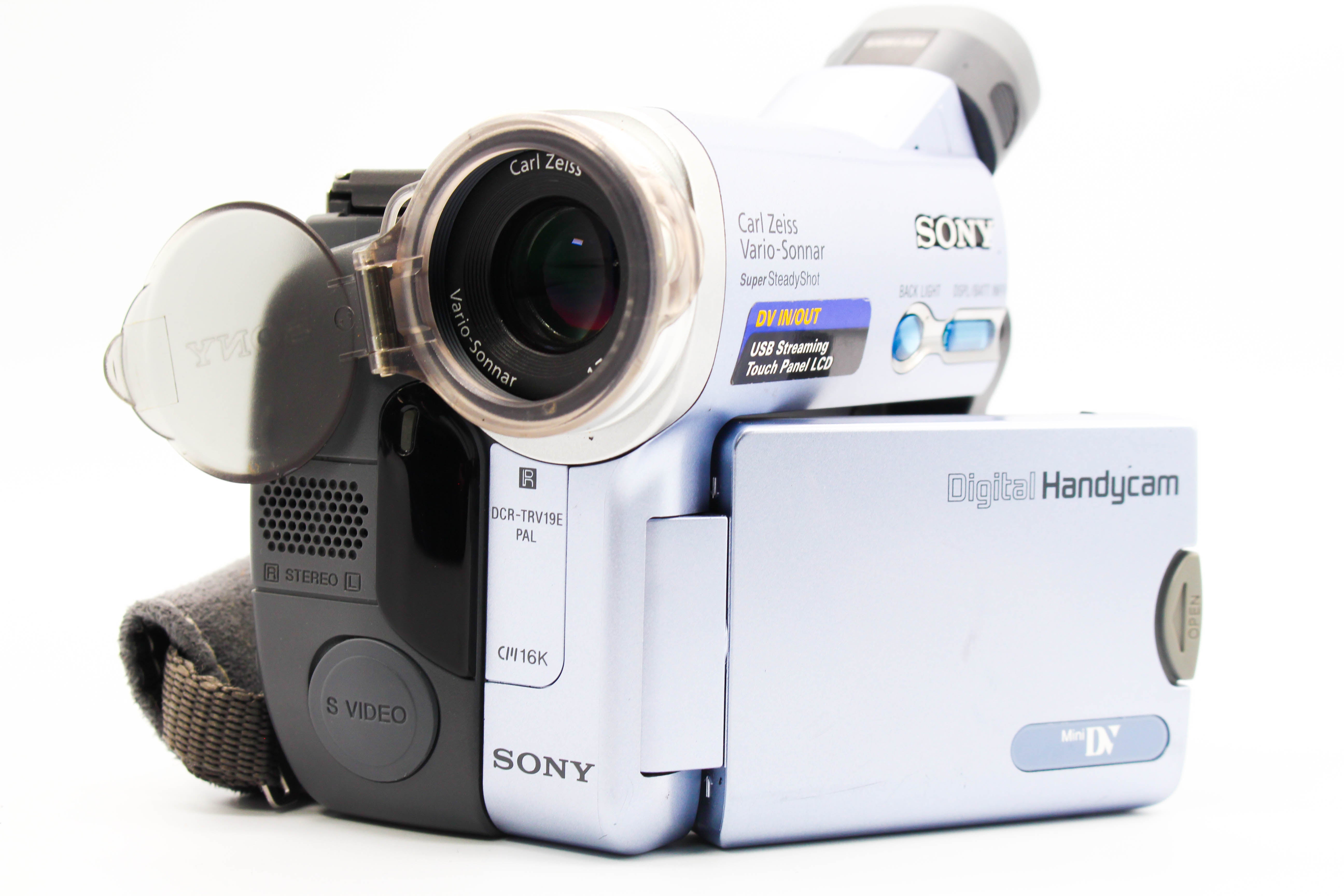 Sony DCR-TRV19E MiniDV Video Handycam Camcorder Camera - Tested Bundle Excellent