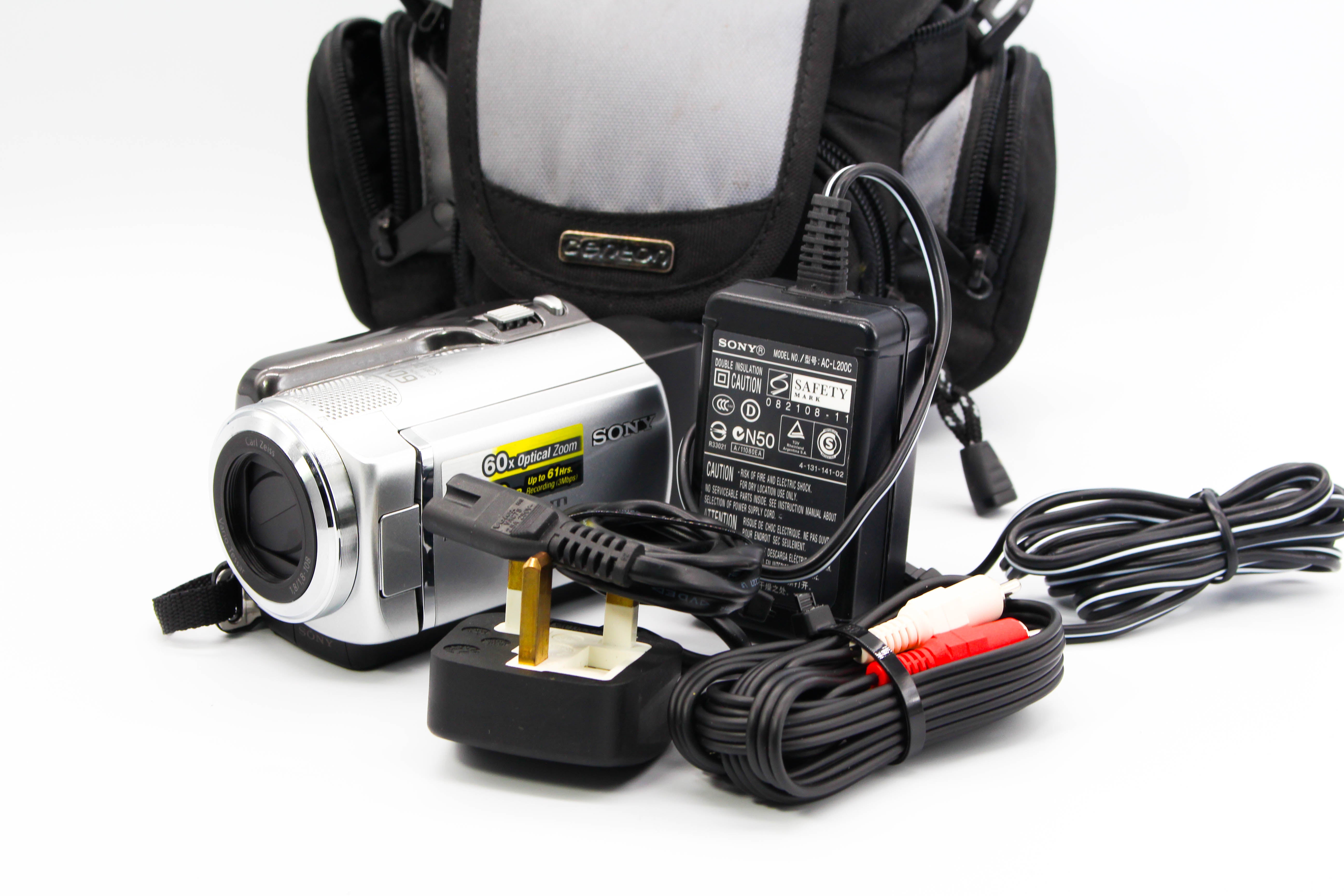 Sony DCR-SR57E HDD HD Video Handycam Camcorder Camera - Tested Bundle Excellent