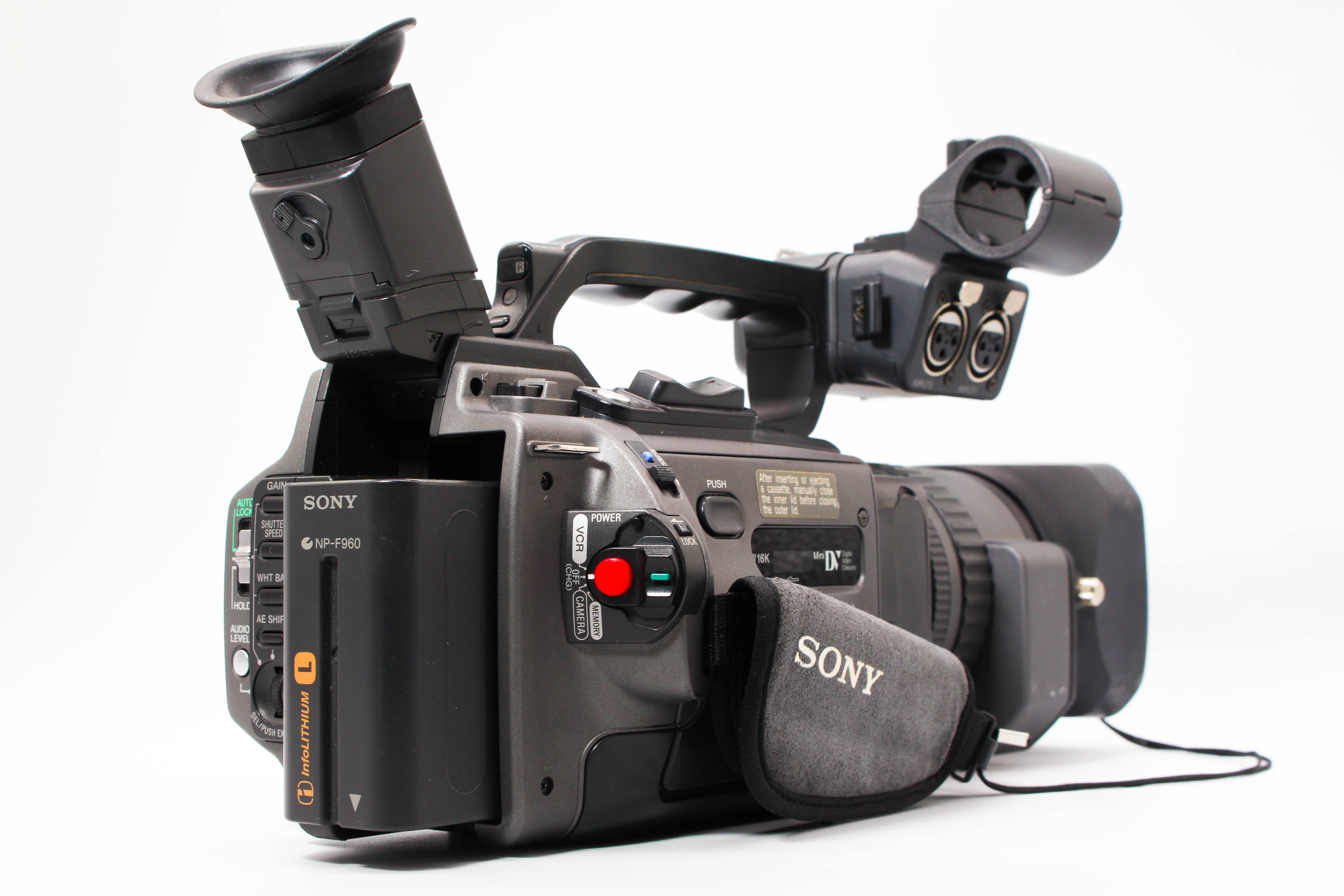 Sony DSR-PD150P MiniDV Video Handycam Camcorder Camera - Tested Bundle Excellent
