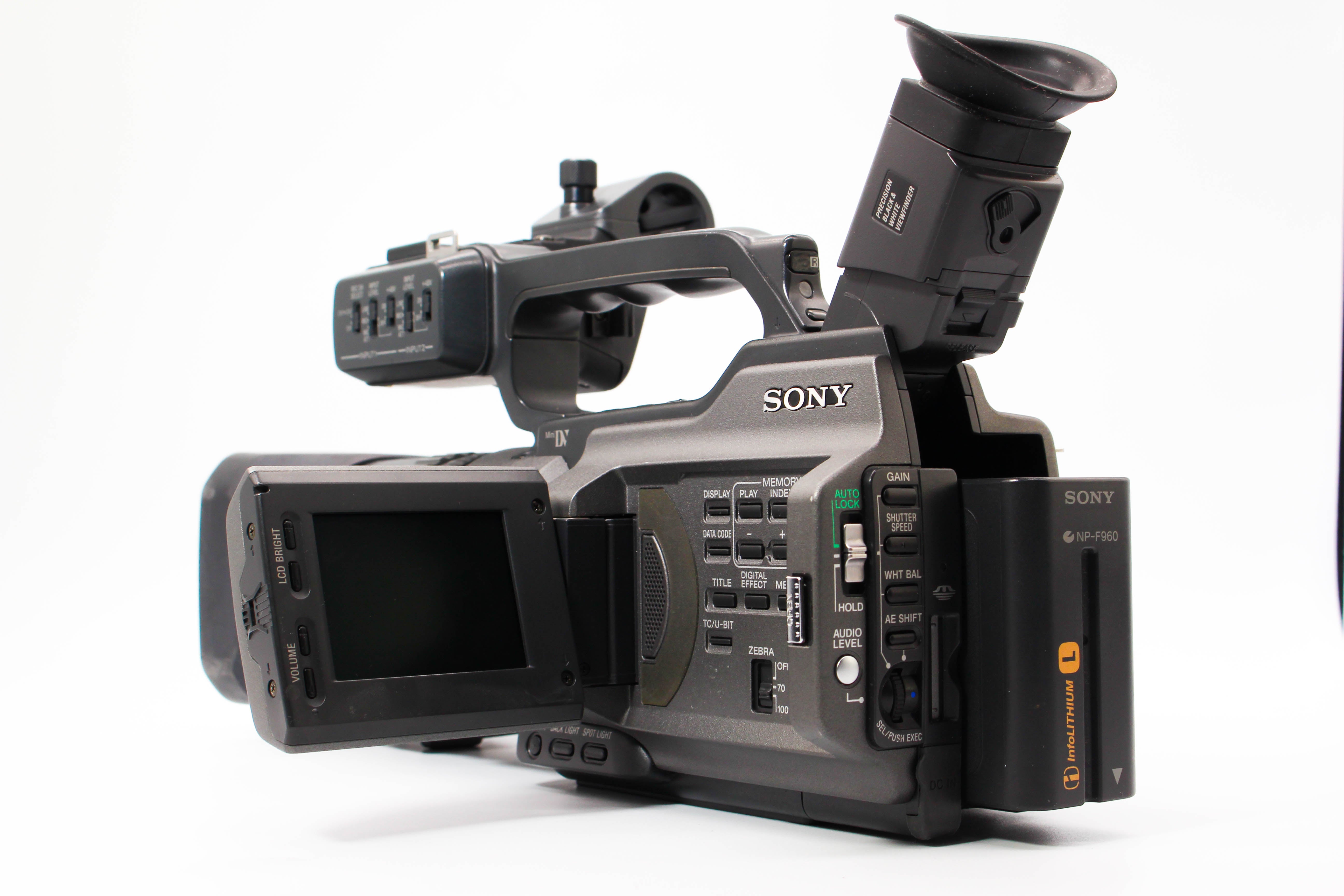 Sony DSR-PD150P MiniDV Video Handycam Camcorder Camera - Tested Bundle Excellent