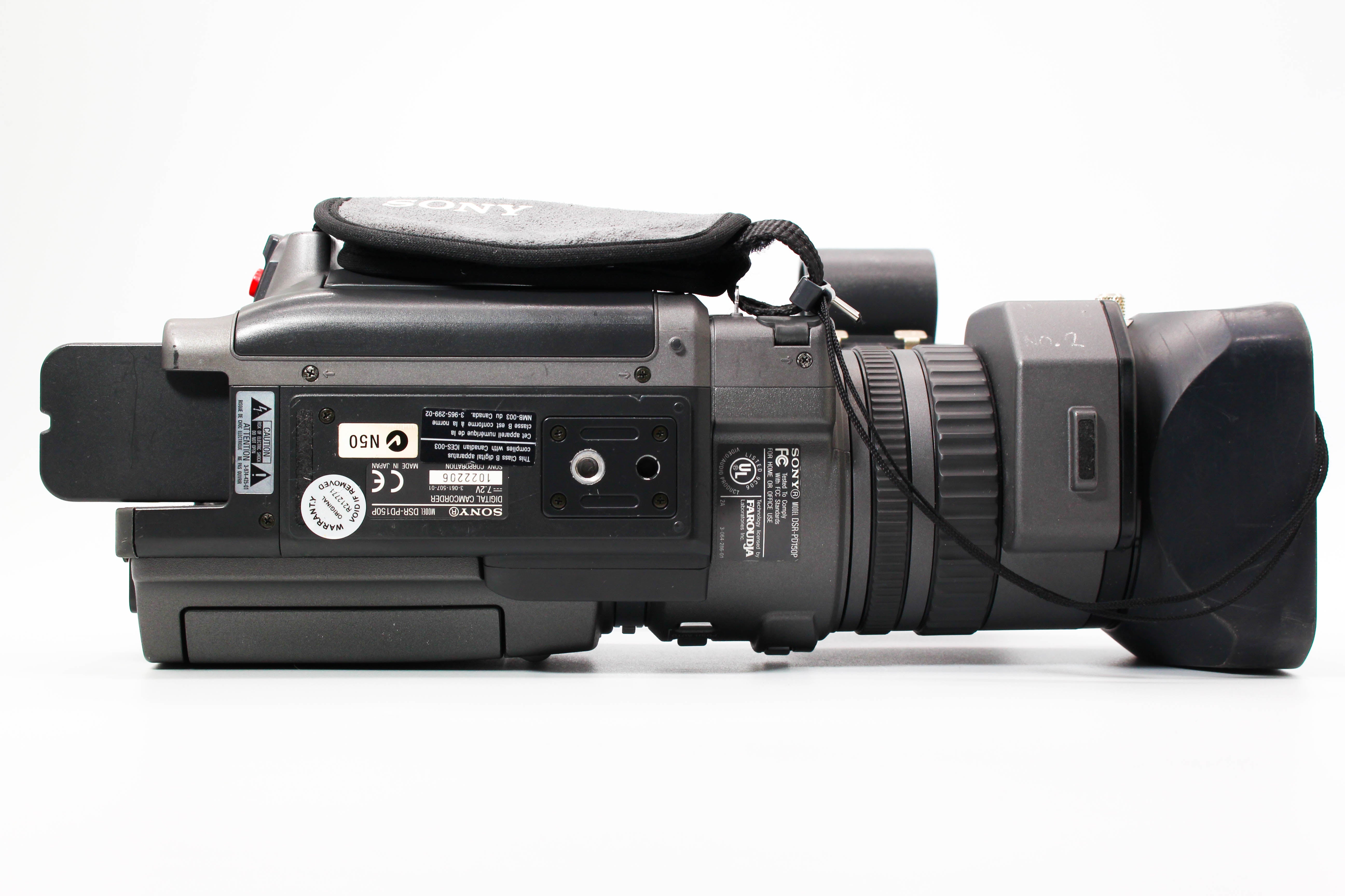 Sony DSR-PD150P MiniDV Video Handycam Camcorder Camera - Tested Bundle Excellent