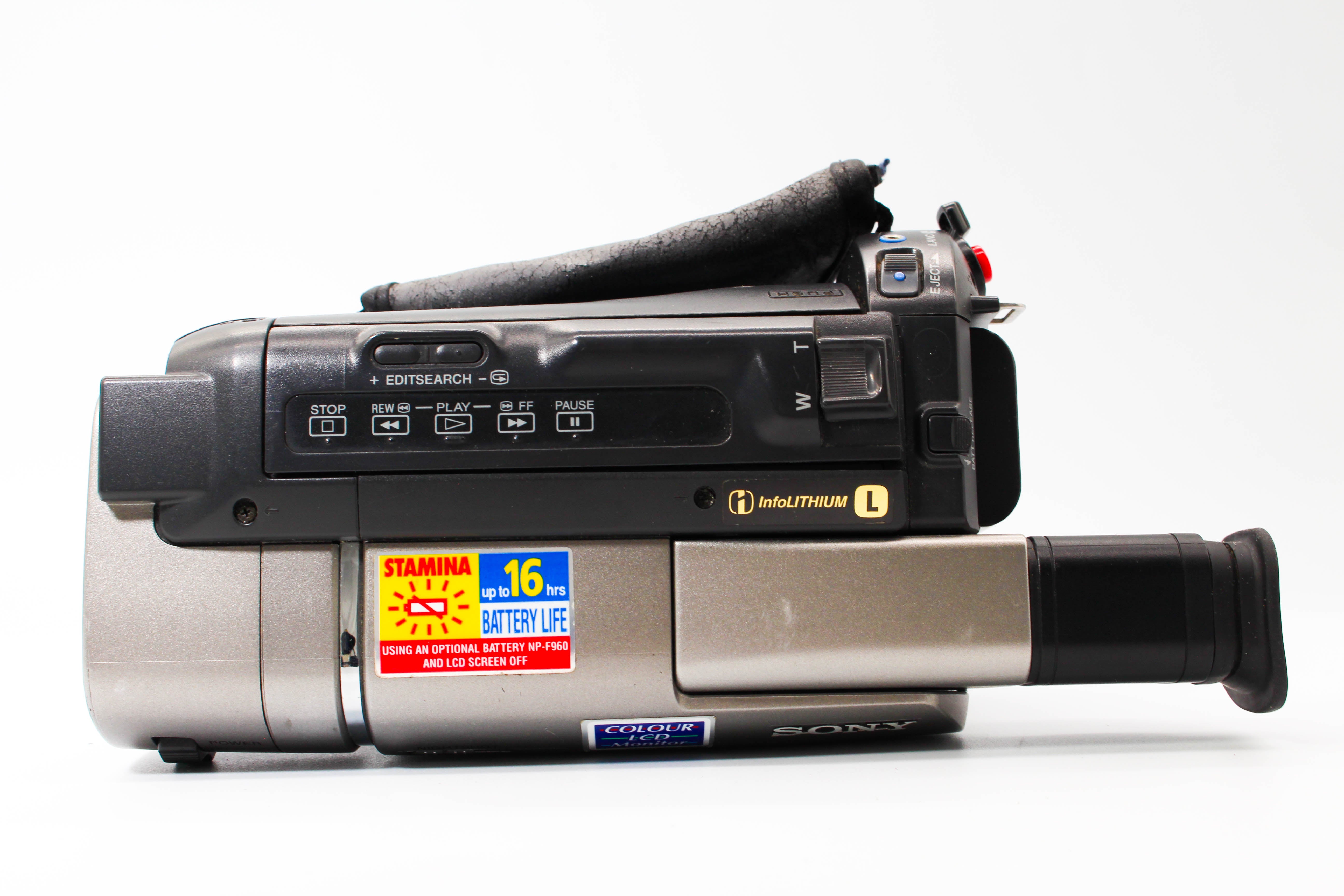 Sony CCD-TRV37E Video8 Handycam Tape Digital Video Camcorder - Tested Bundle Good