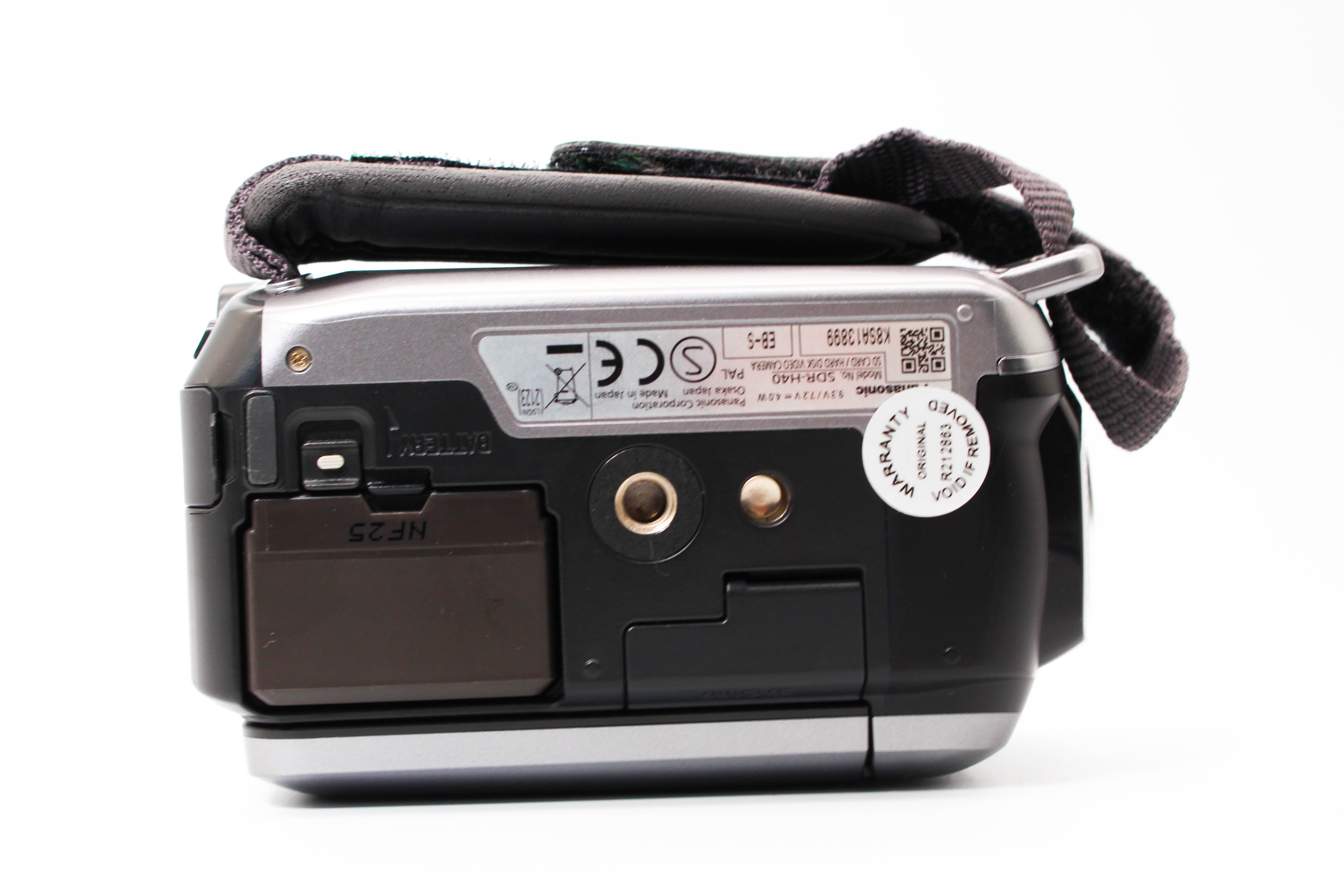 Panasonic SDR-H40 HD HDD Digital Video Camcorder - Tested Bundle Excellent
