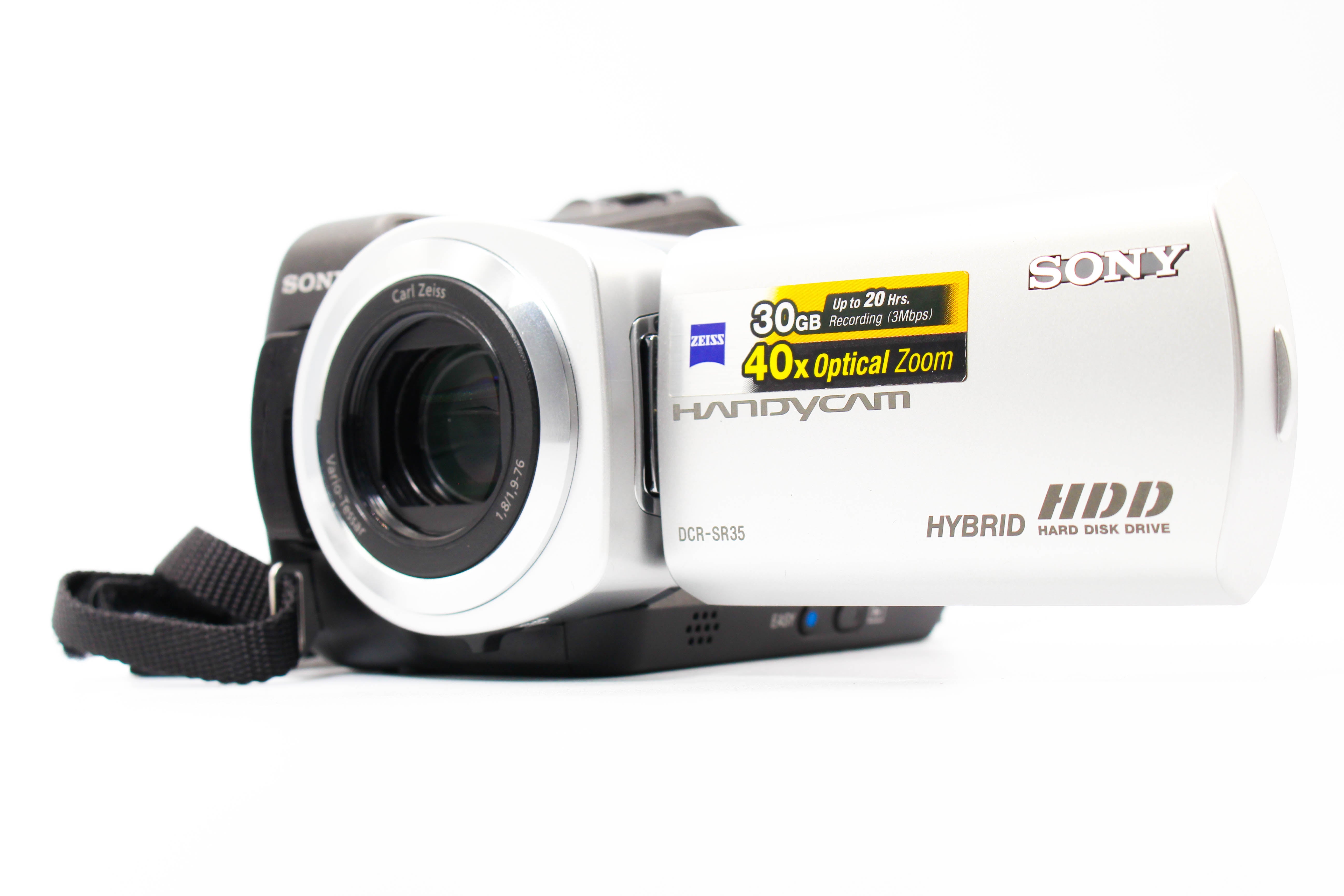 Sony DCR-SR35E HD HDD Digital Video Camcorder - Tested Bundle Excellent