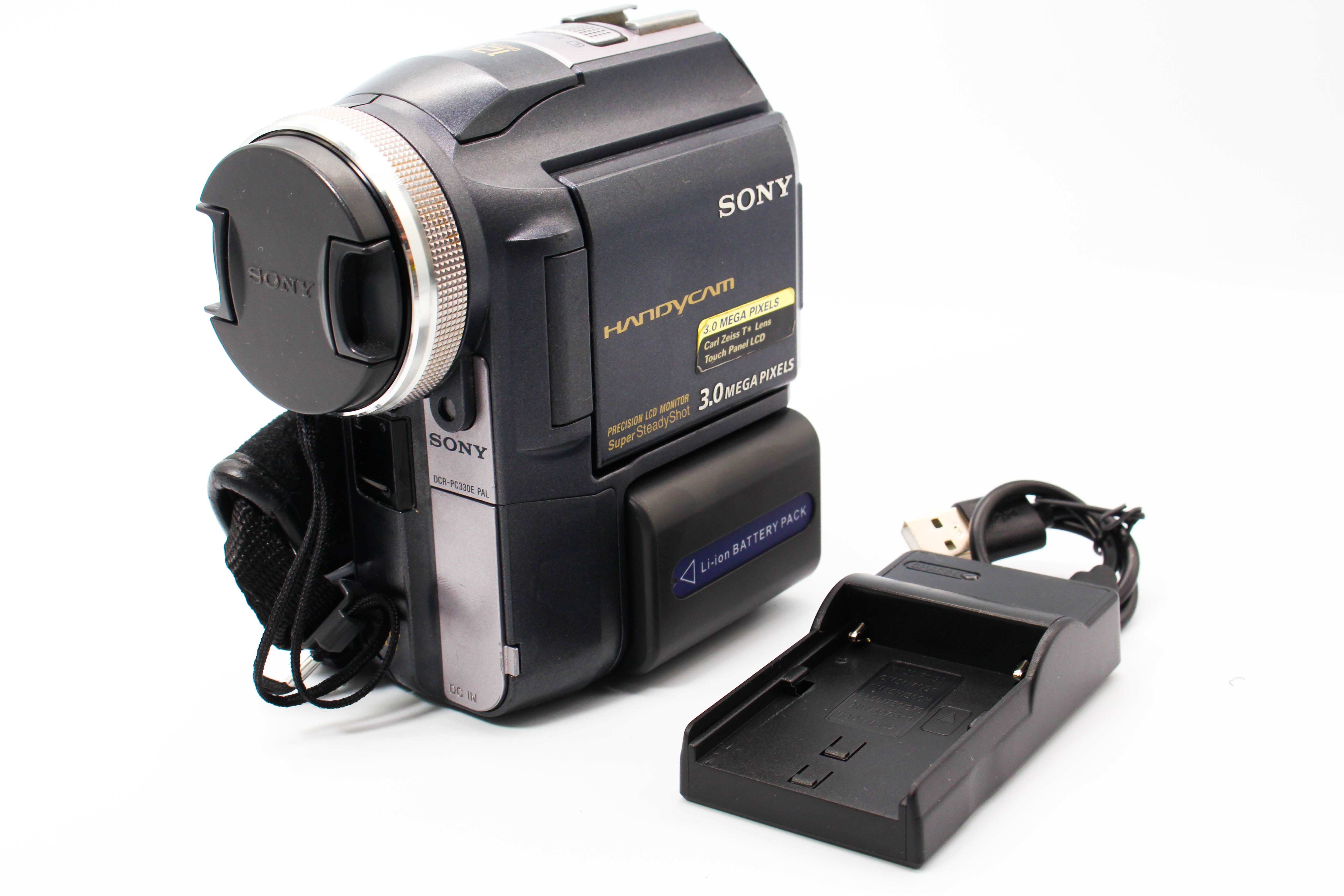Sony DCR-PC330E MiniDV Handycam Digital Video Camcorder - Tested Bundle Excellent
