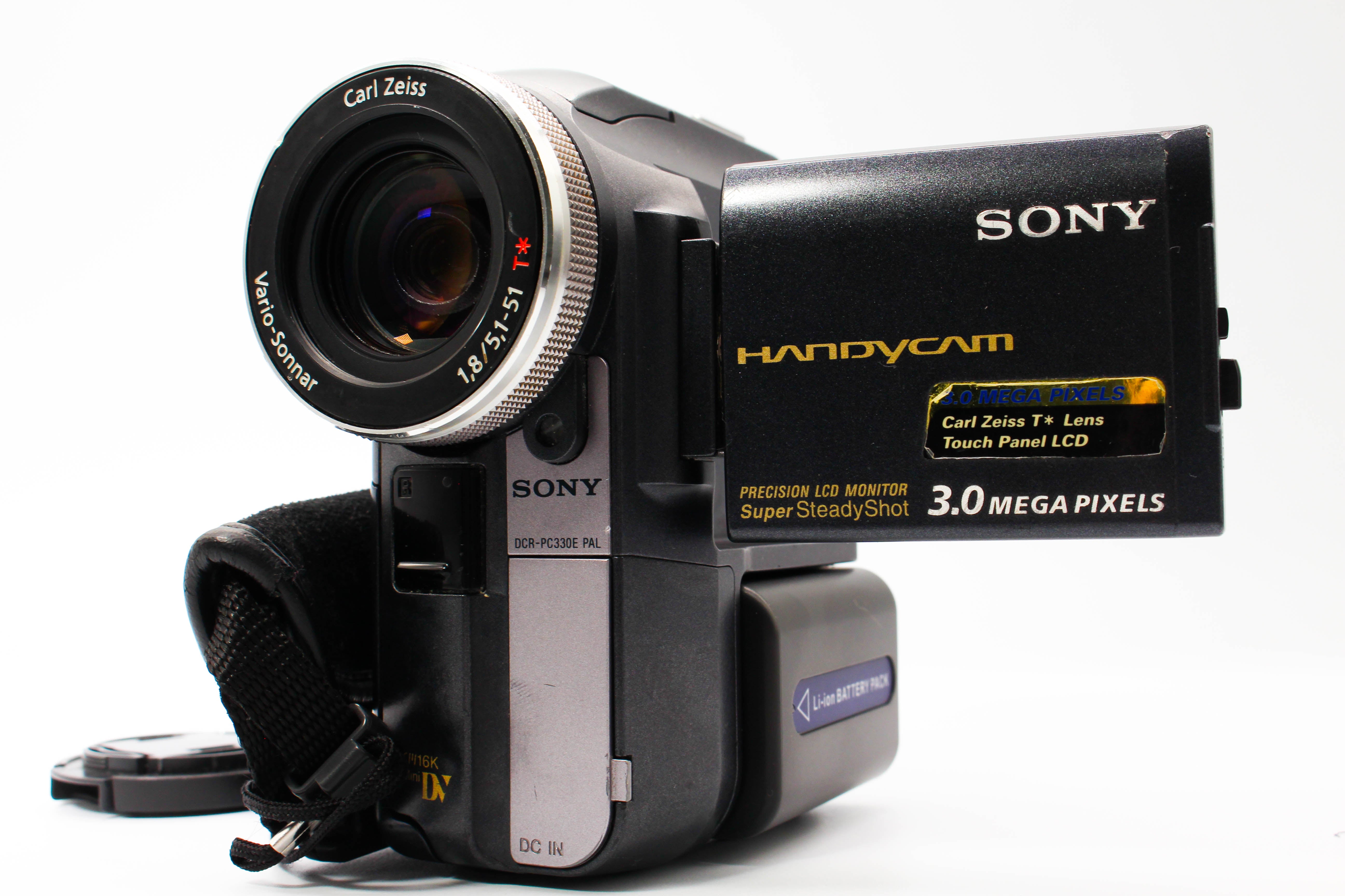 Sony DCR-PC330E MiniDV Handycam Digital Video Camcorder - Tested Bundle Excellent