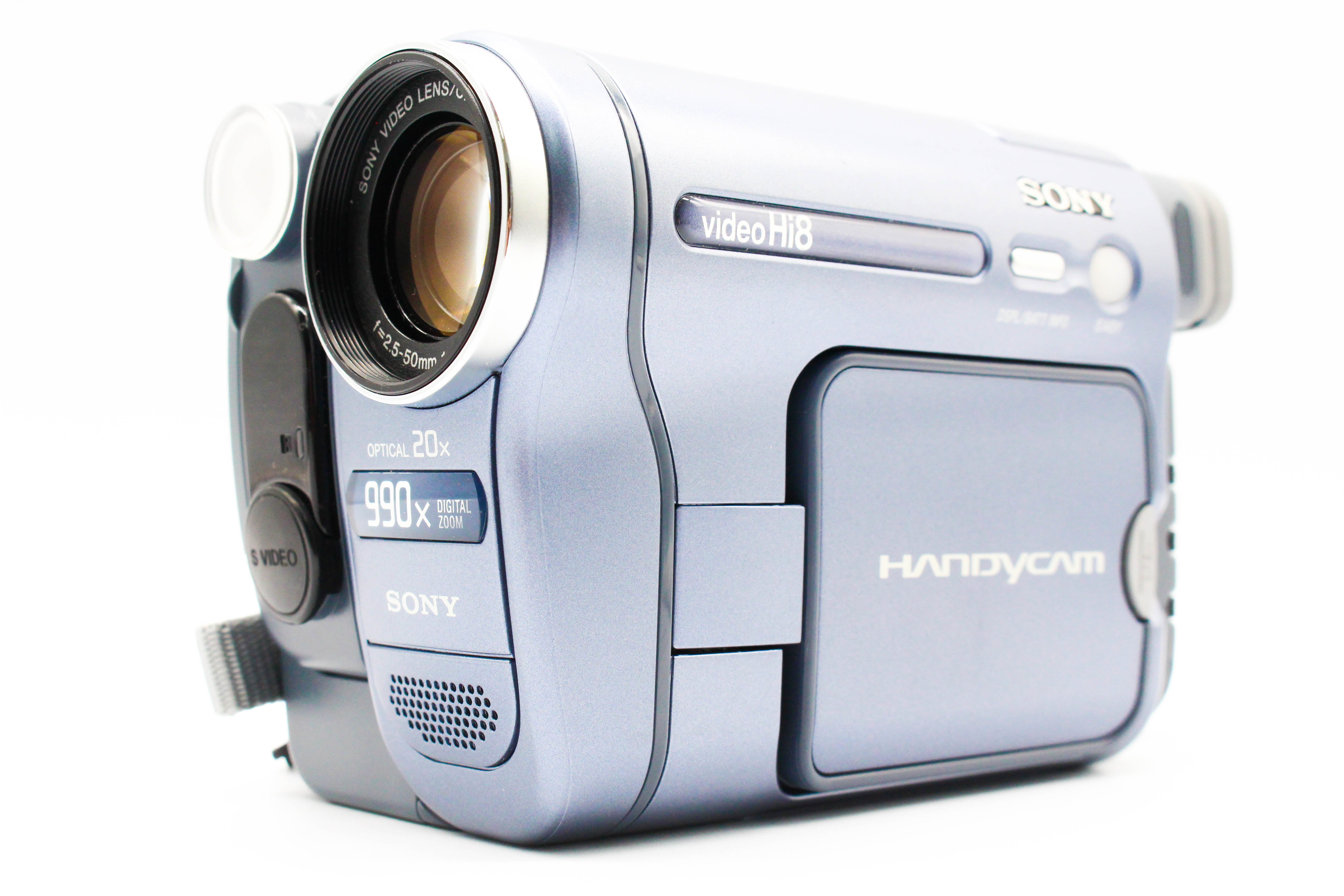 Sony CCD-TRV228E Video8 Hi8 Analog Video Handycam Camera Camcorder - Tested Bundle
