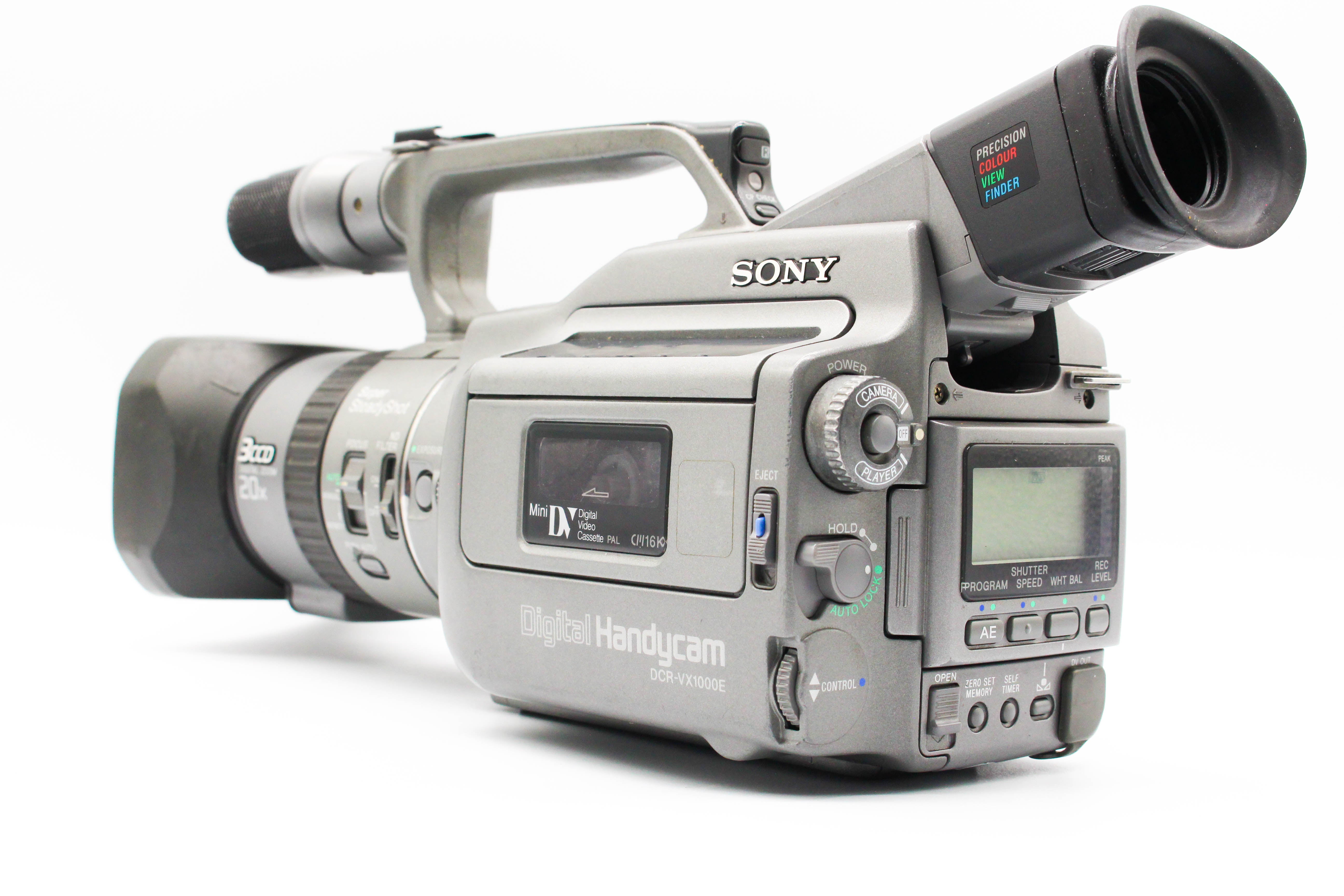 Sony DCR-VX1000E MiniDV Handycam Digital Video Camcorder Camera (Read Condition) - Tested Bundle