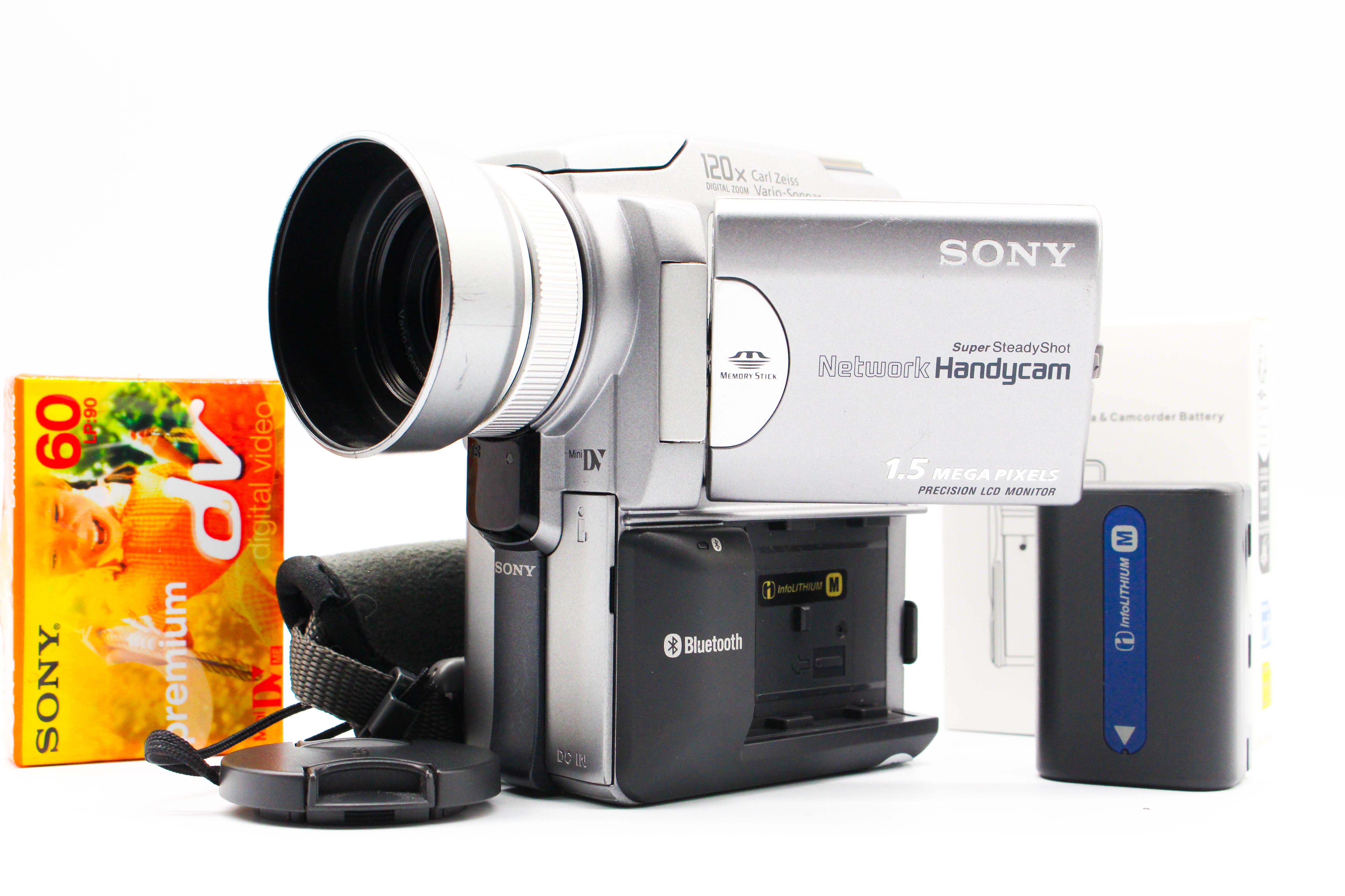 Sony DCR-PC120E MiniDV Handycam Digital Video Camera Camcorder - Tested Bundle Excellent