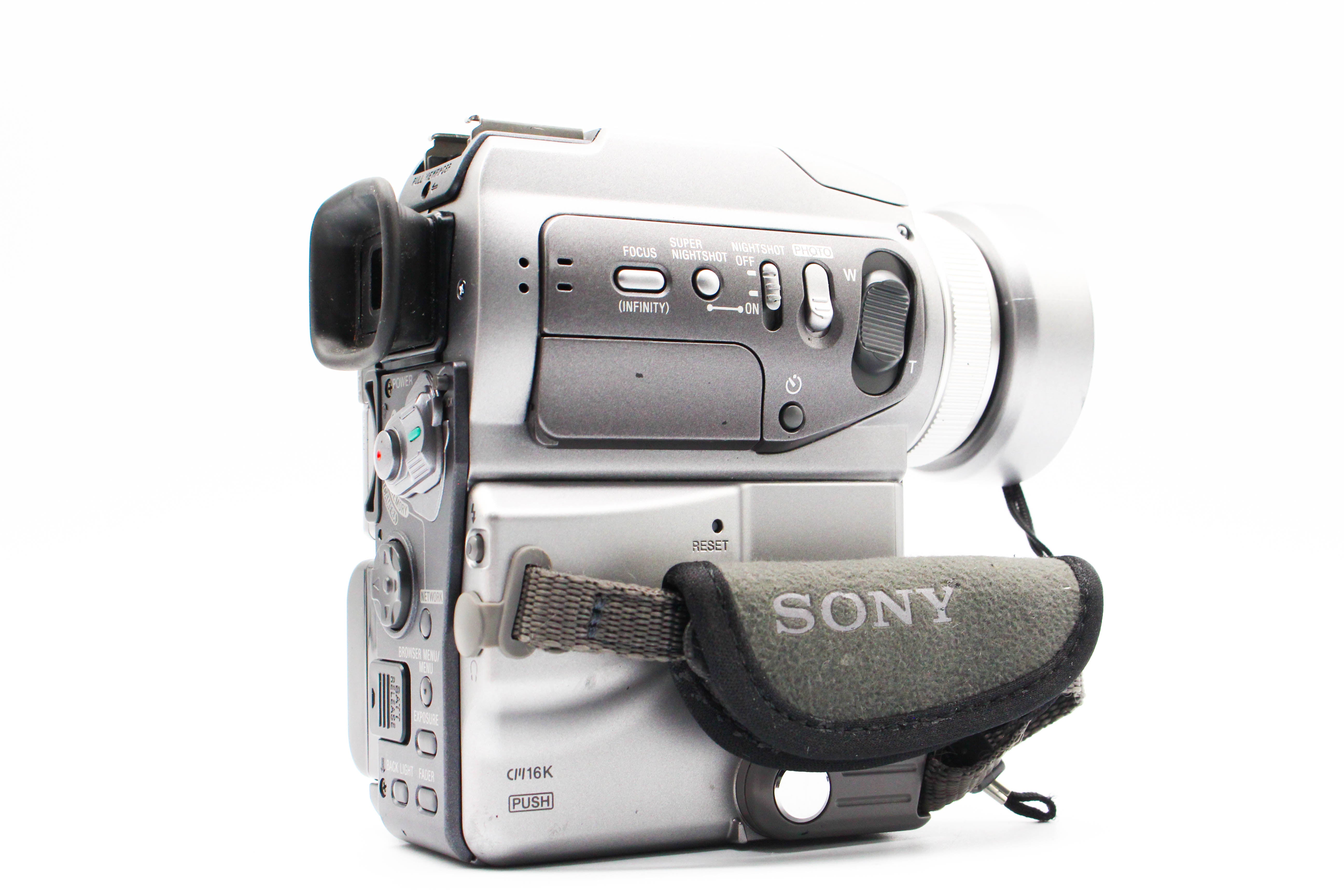 Sony DCR-PC120E MiniDV Handycam Digital Video Camera Camcorder - Tested Bundle Excellent
