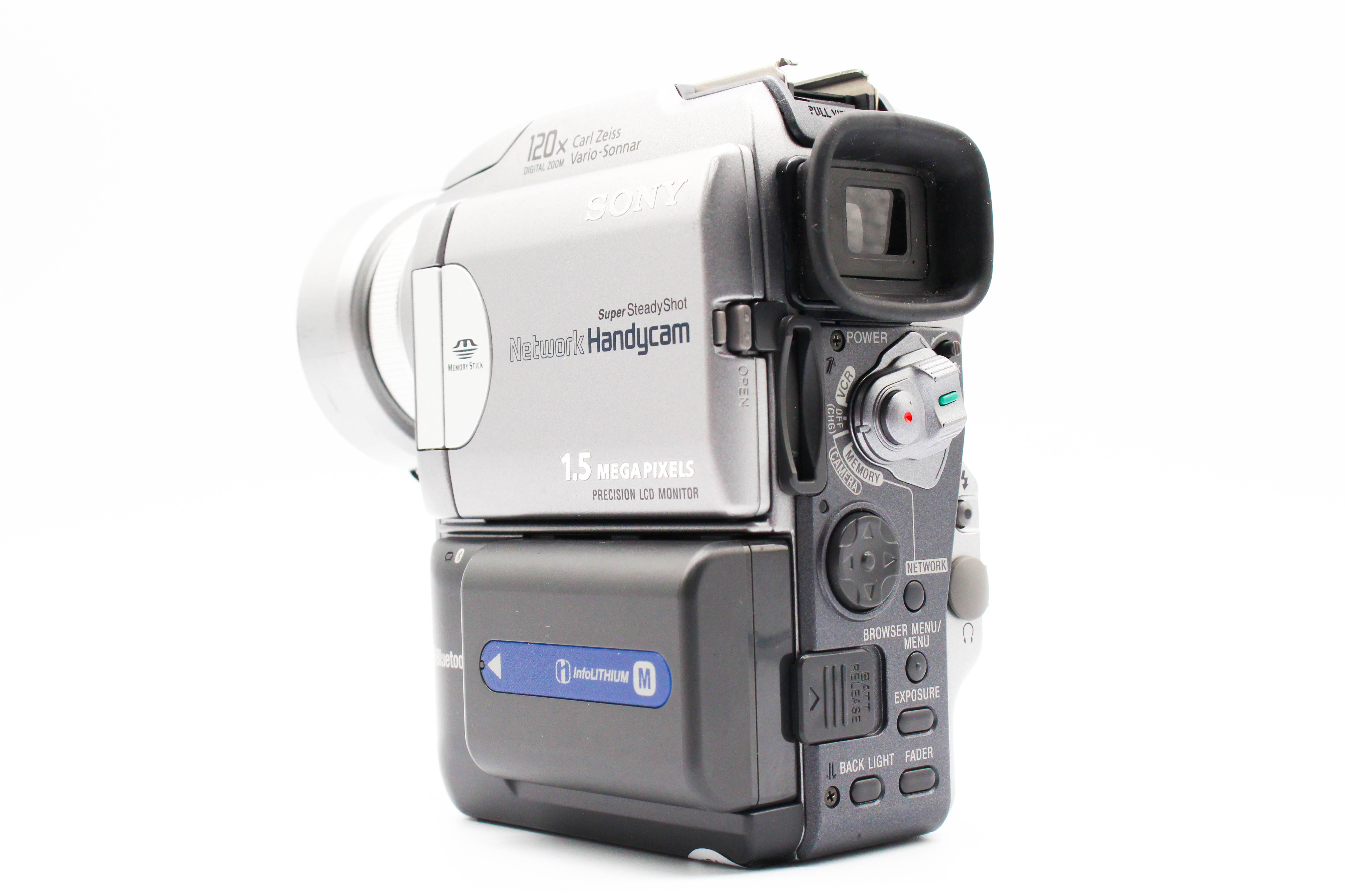Sony DCR-PC120E MiniDV Handycam Digital Video Camera Camcorder - Tested Bundle Excellent