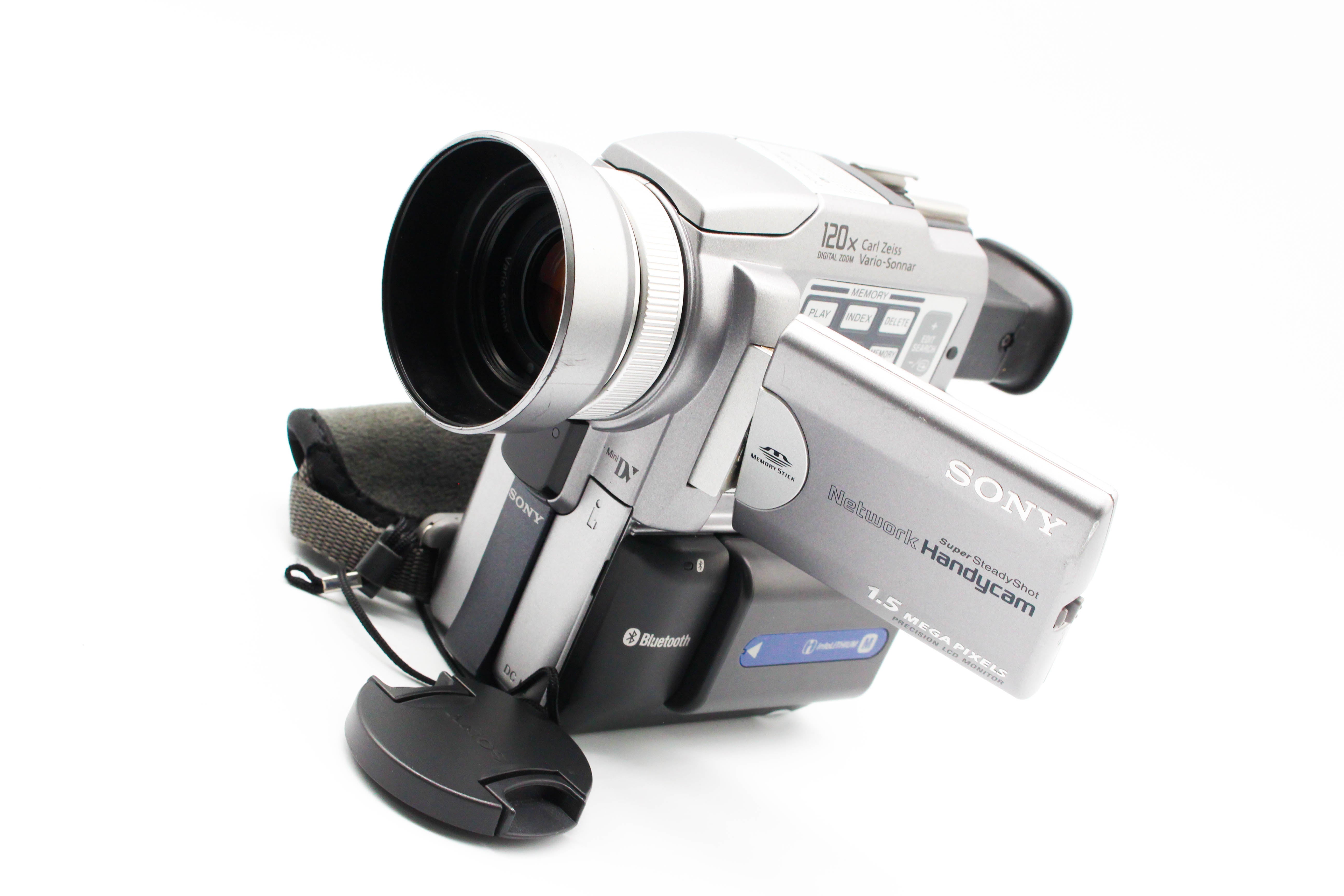 Sony DCR-PC120E MiniDV Handycam Digital Video Camera Camcorder - Tested Bundle Excellent