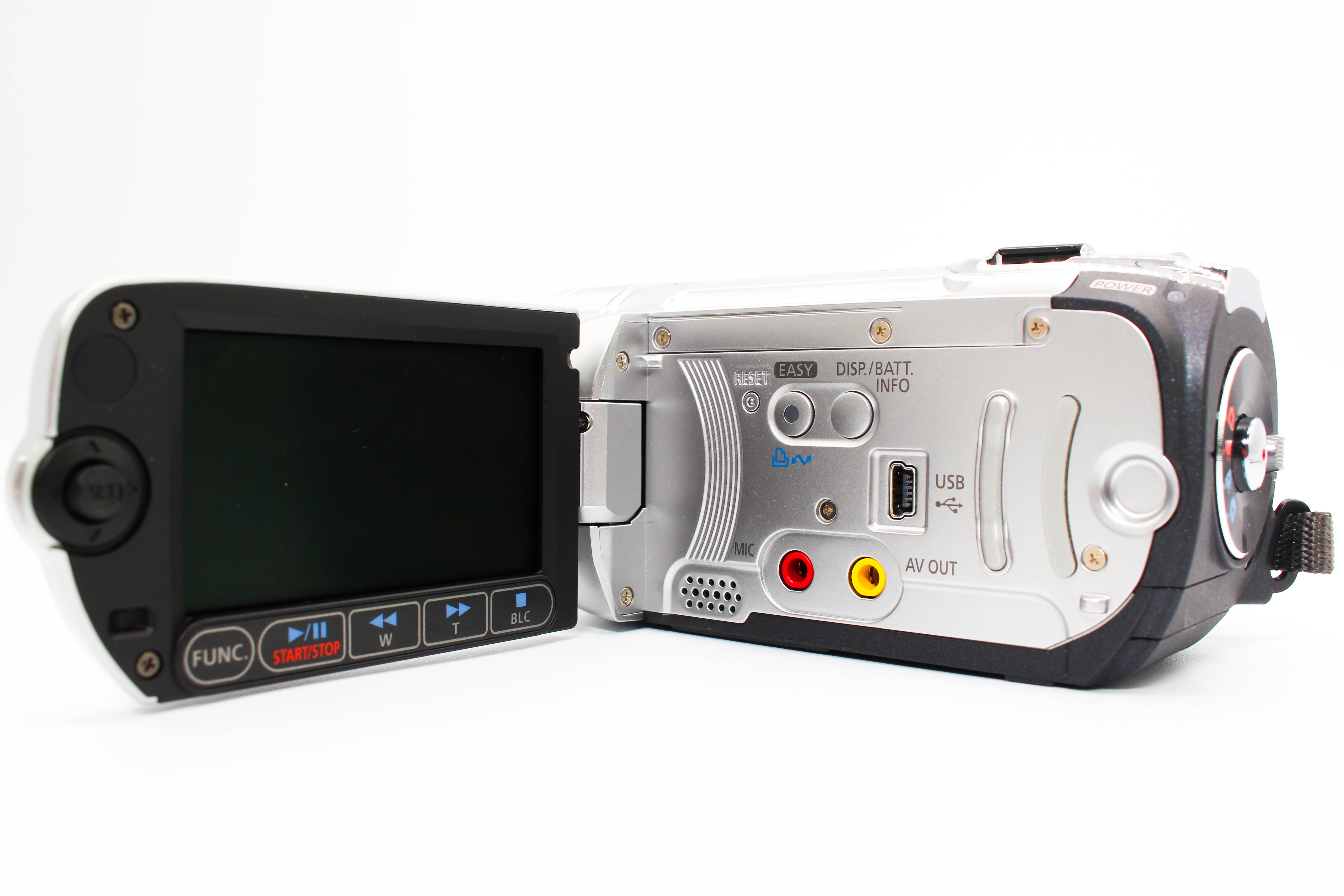 Canon FS100E HD SD Card Digital Video Camera Camcorder - Tested Bundle Good