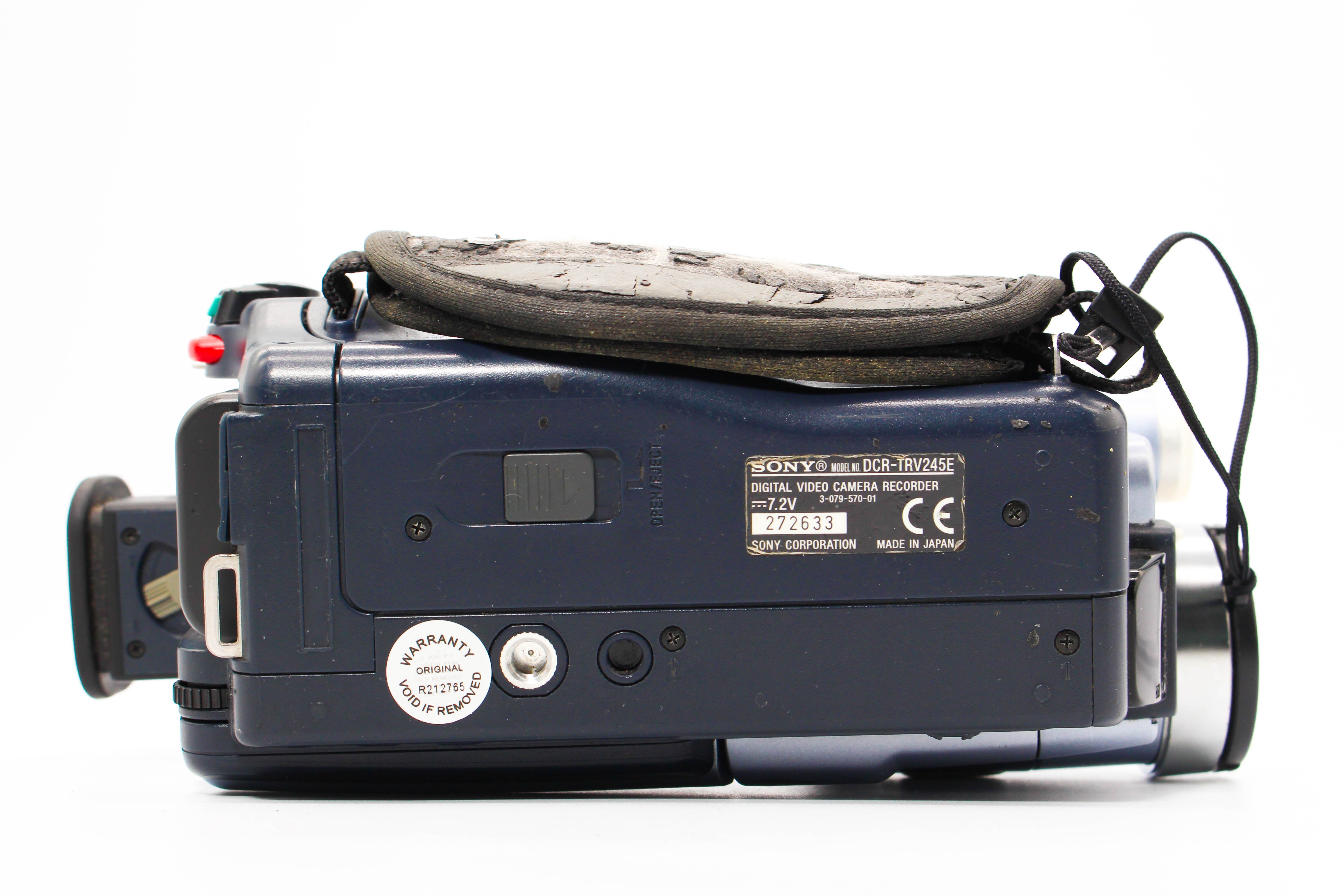 Sony DCR-TRV245E Digital8 Hi8 Video8 Handycam Tape Digital Video Camcorder - Tested Bundle