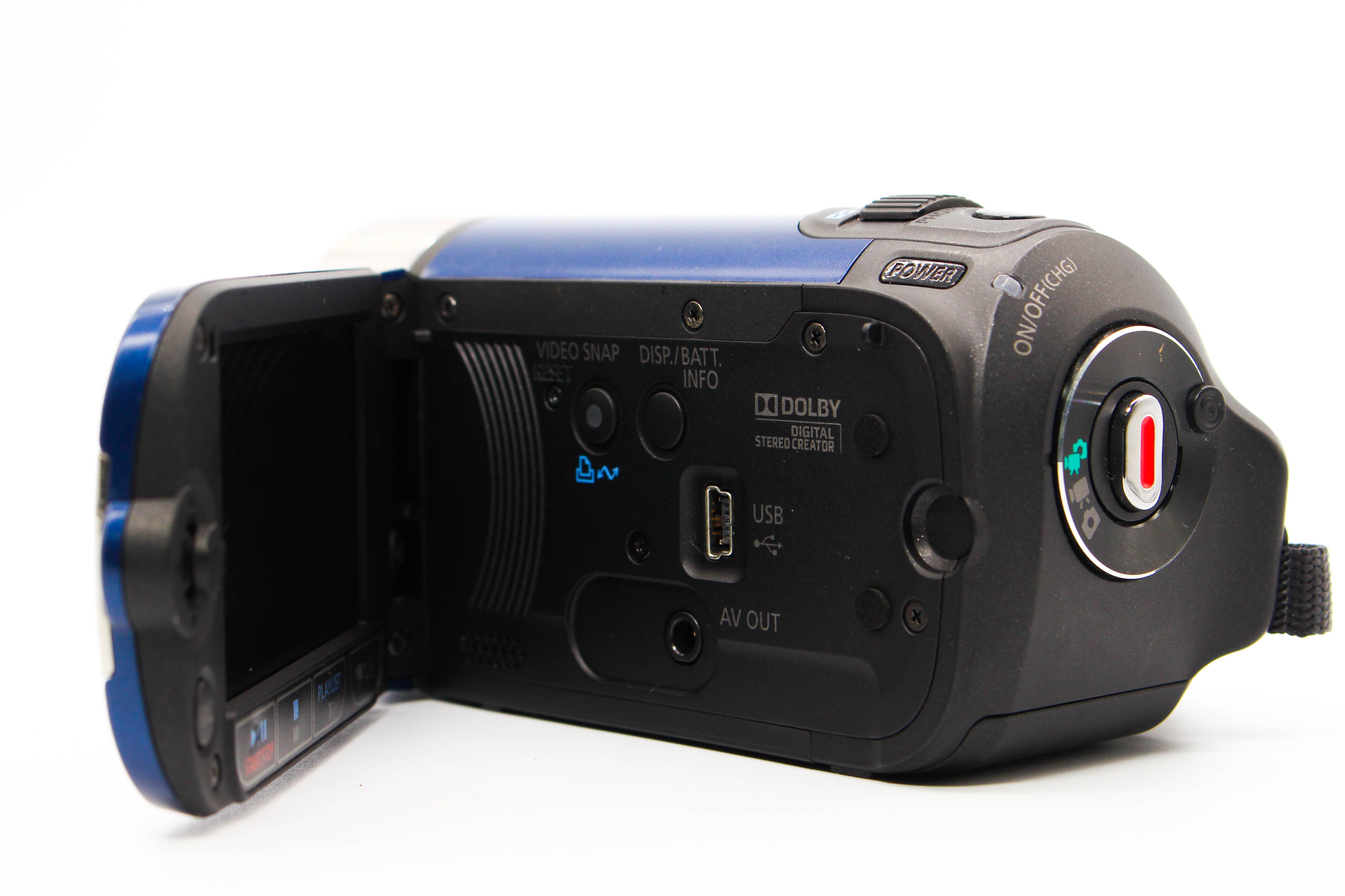 Canon Legria FS306E HD SD Card Digital Video Camera Camcorder - Tested Bundle Excellent