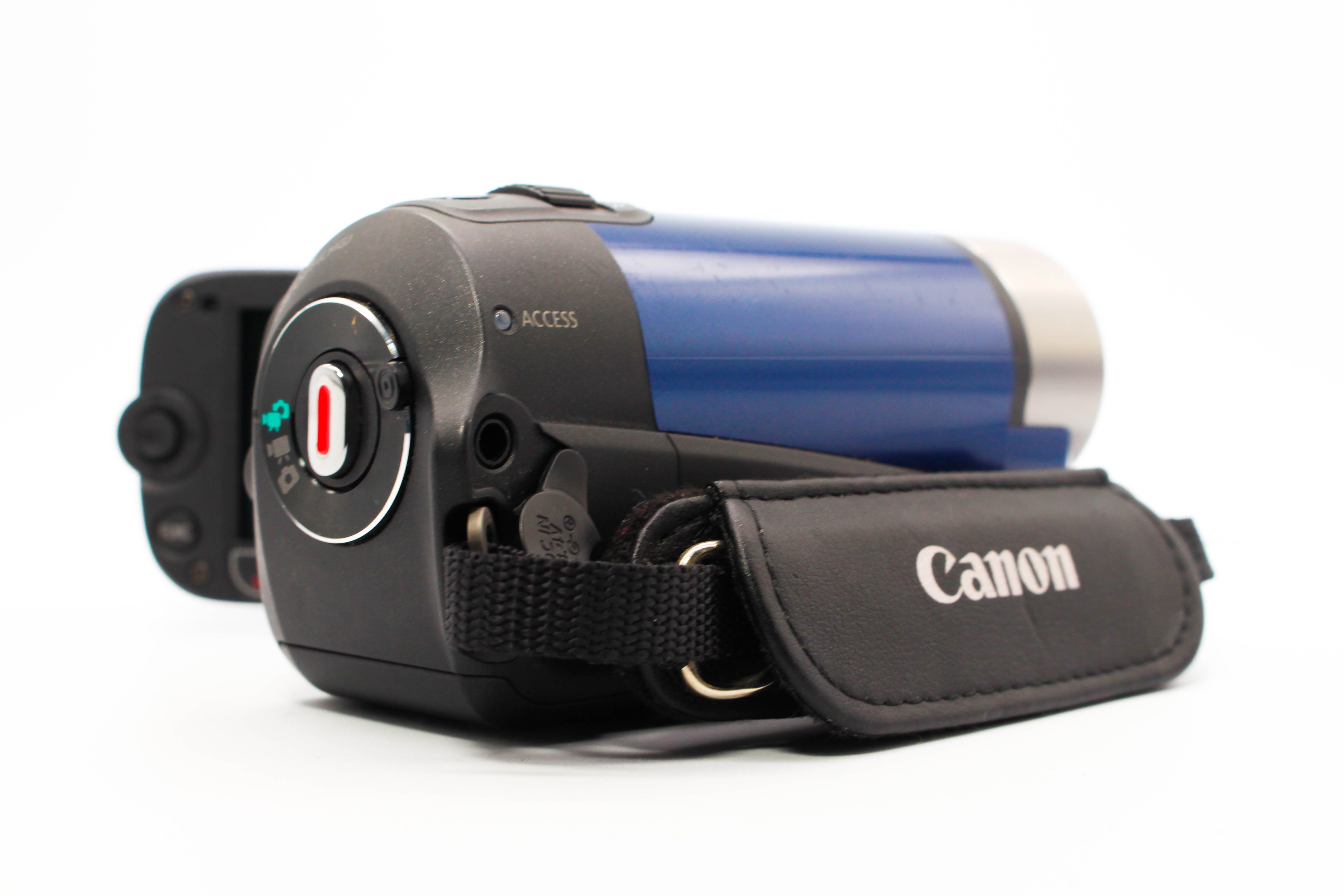 Canon Legria FS306E HD SD Card Digital Video Camera Camcorder - Tested Bundle Excellent