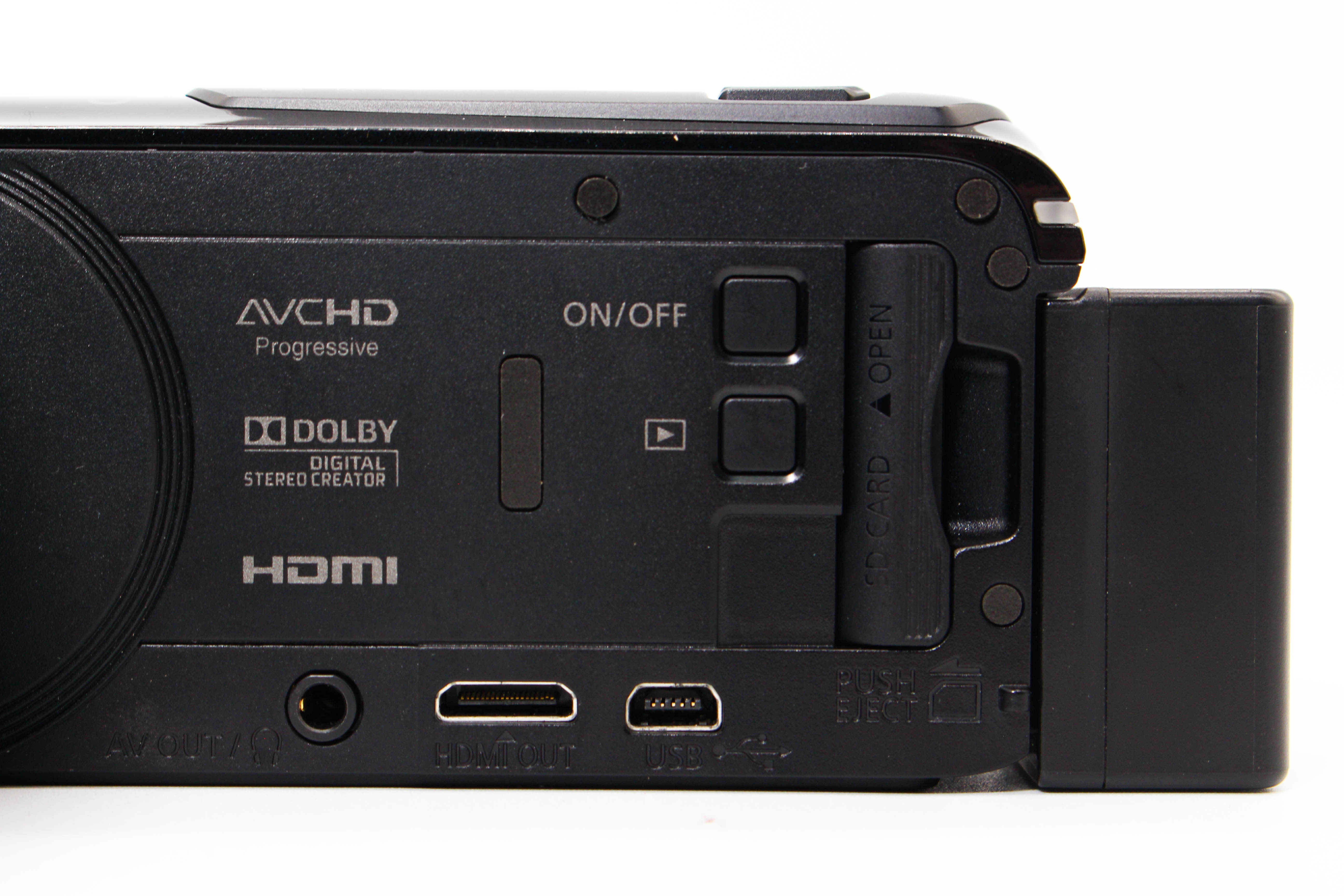 Canon Legria HF R56 HD SD Card Digital Video Camera Camcorder - Tested Bundle Excellent