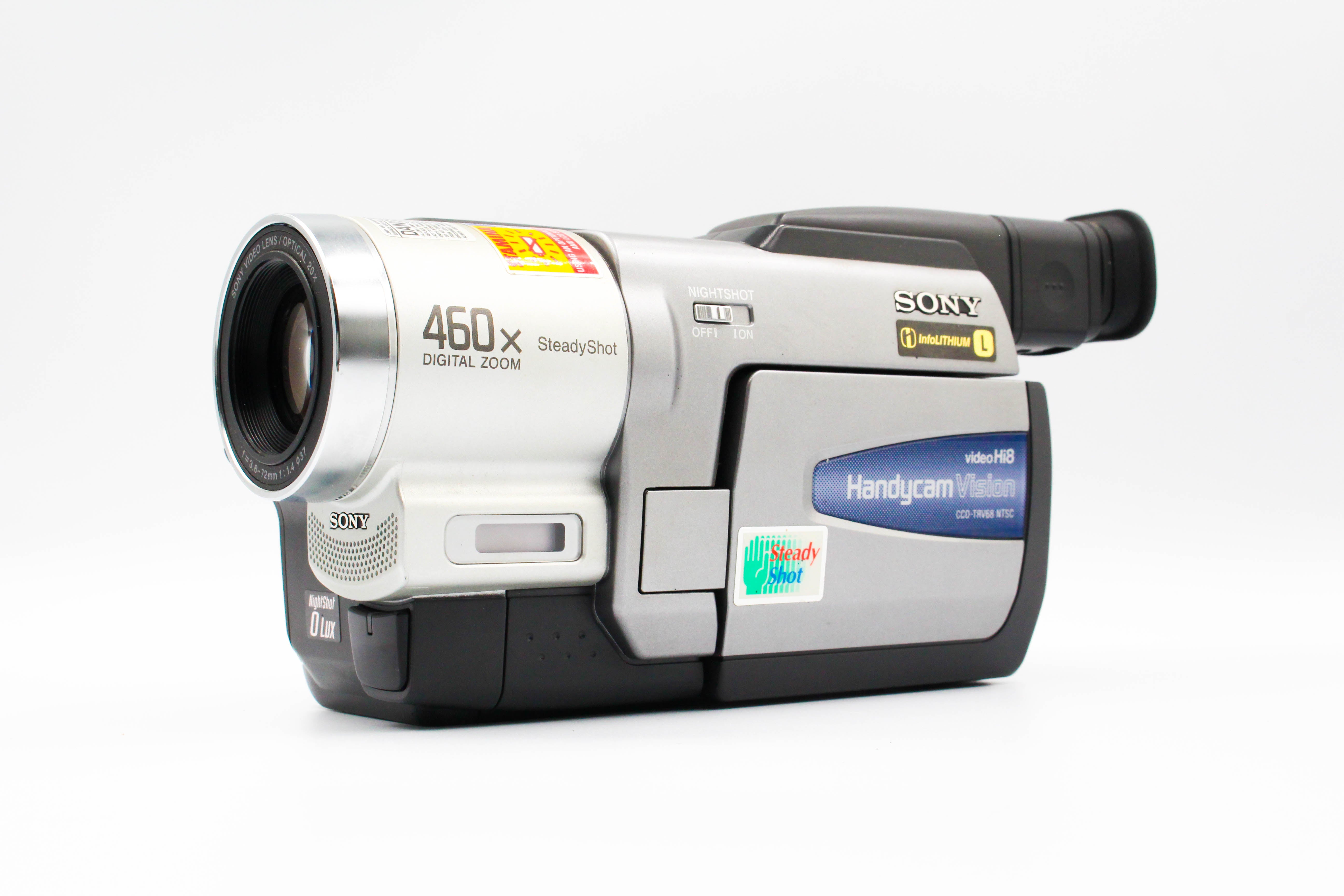 Sony CCD-TRV68 NTSC Hi8 Video8 Video Camera Camcorder Handycam- Tested Bundle Excellent