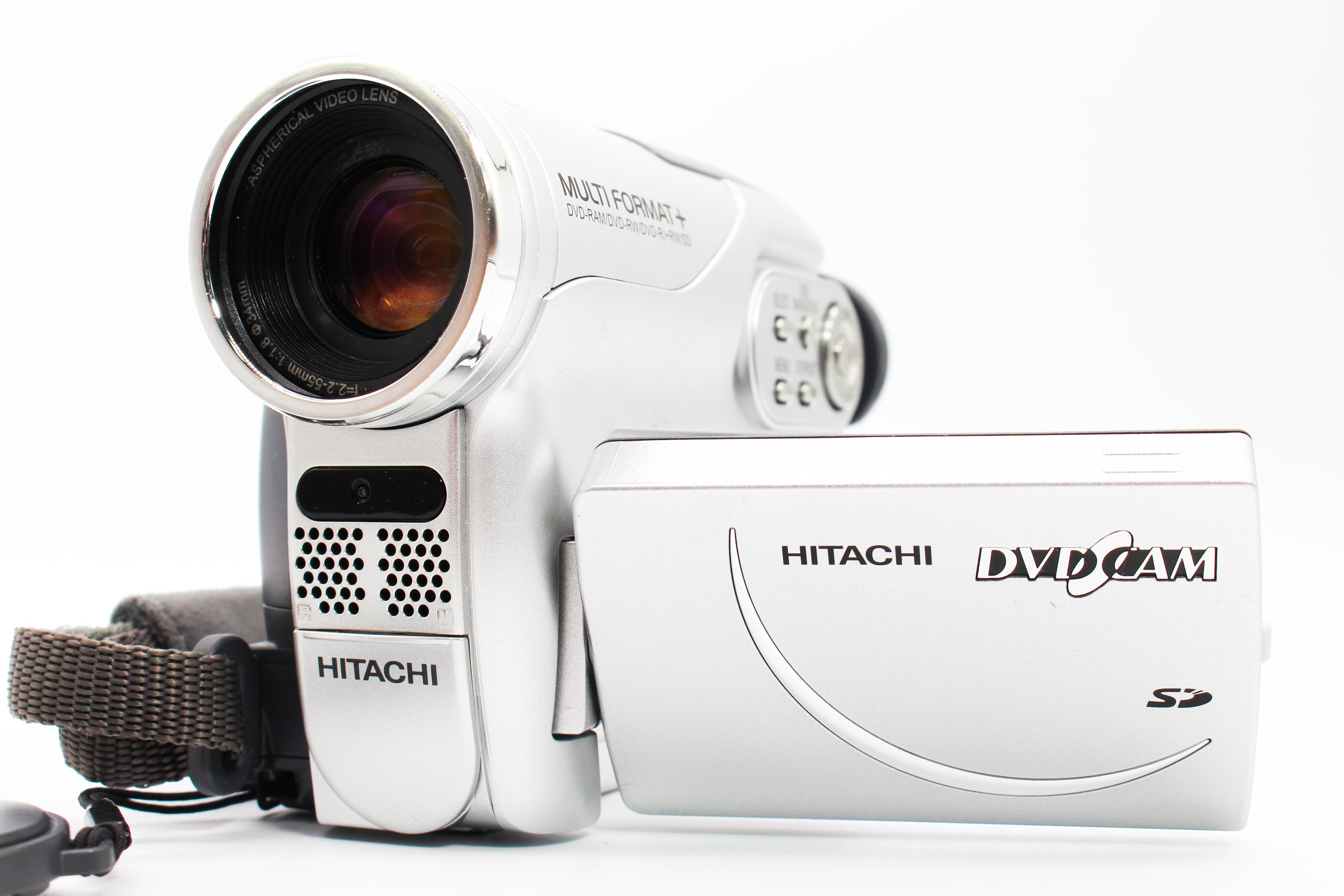 Hitachi BZ-BX35E DVD Retro Video Handycam Camcorder Camera - Tested Bundle Excellent