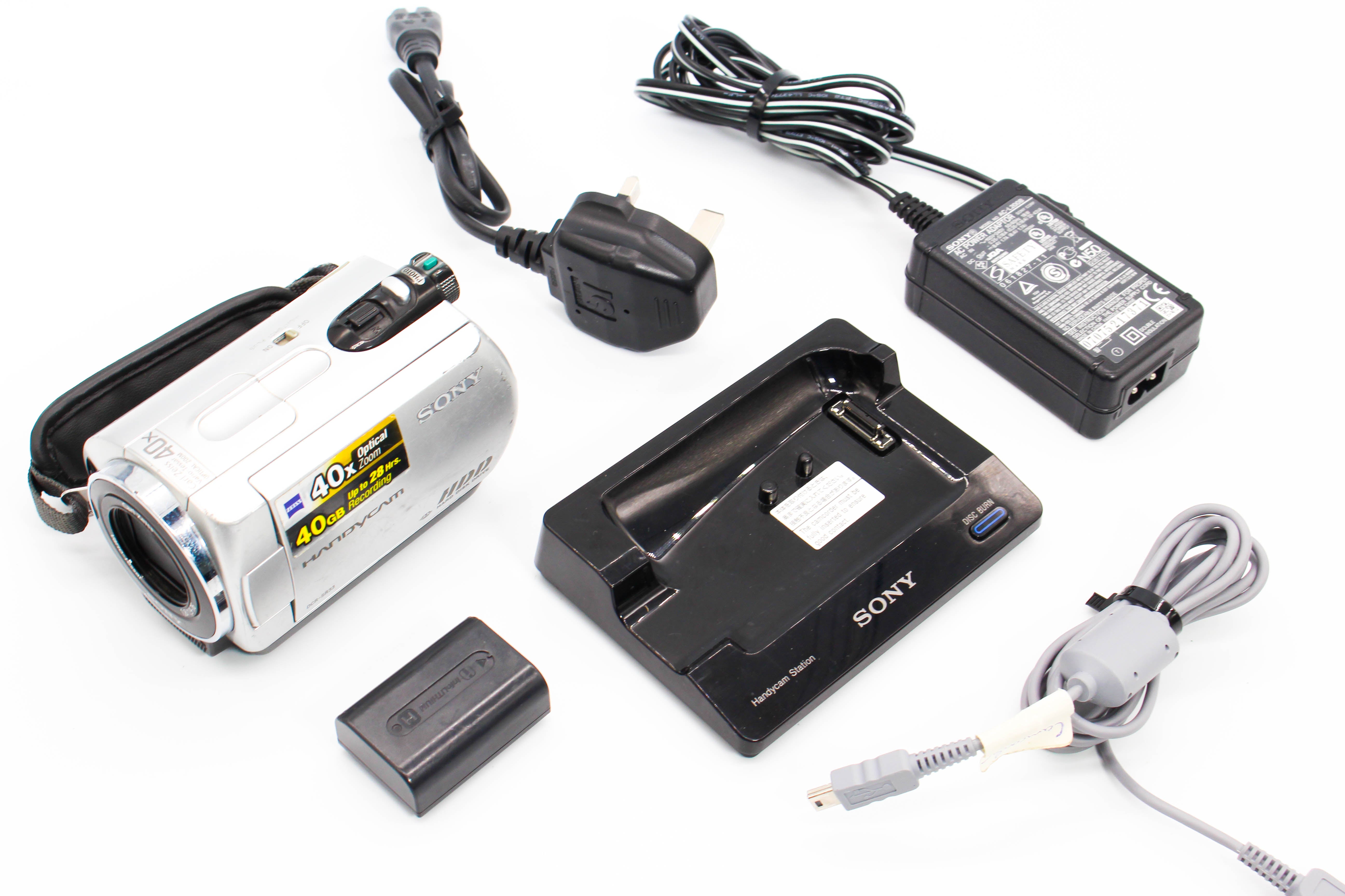 Sony DCR-SR33E HDD HD Digital Video Handycam Camcorder Camera - Tested Bundle