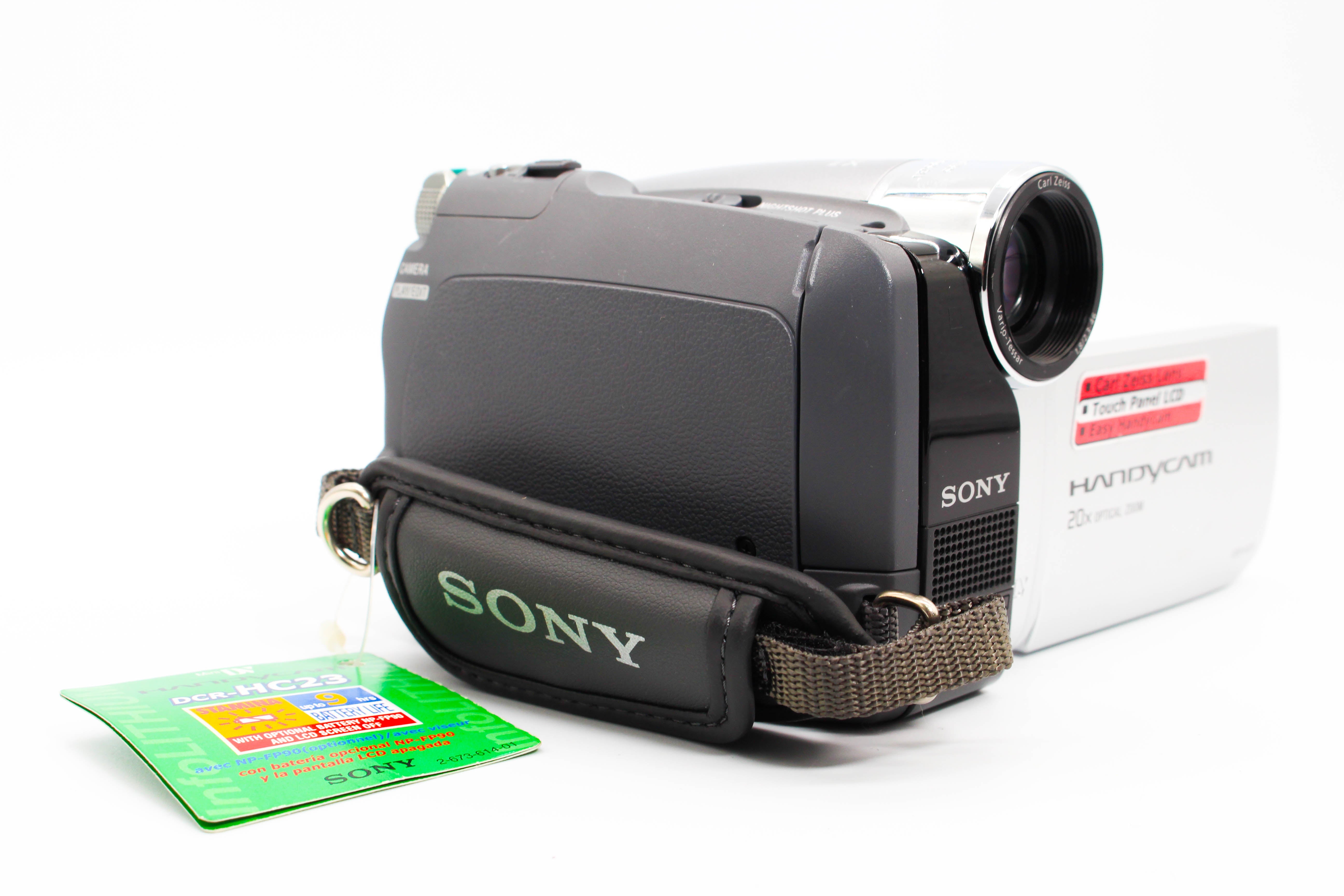 Sony DCR-HC23E MiniDV Video Handycam Camcorder Camera - Tested Bundle Excellent