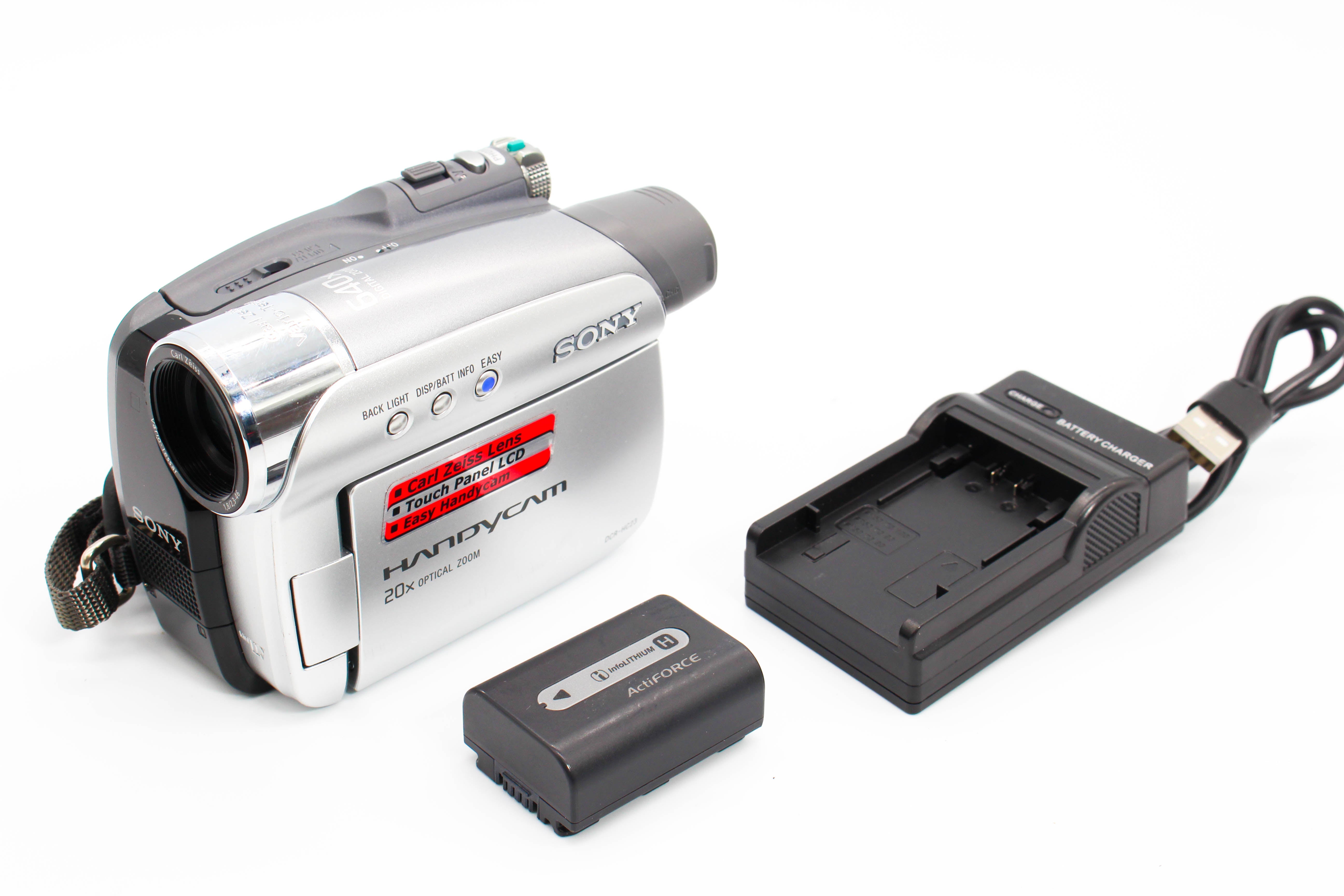 Sony DCR-HC23E MiniDV Video Handycam Camcorder Camera - Tested Bundle Excellent