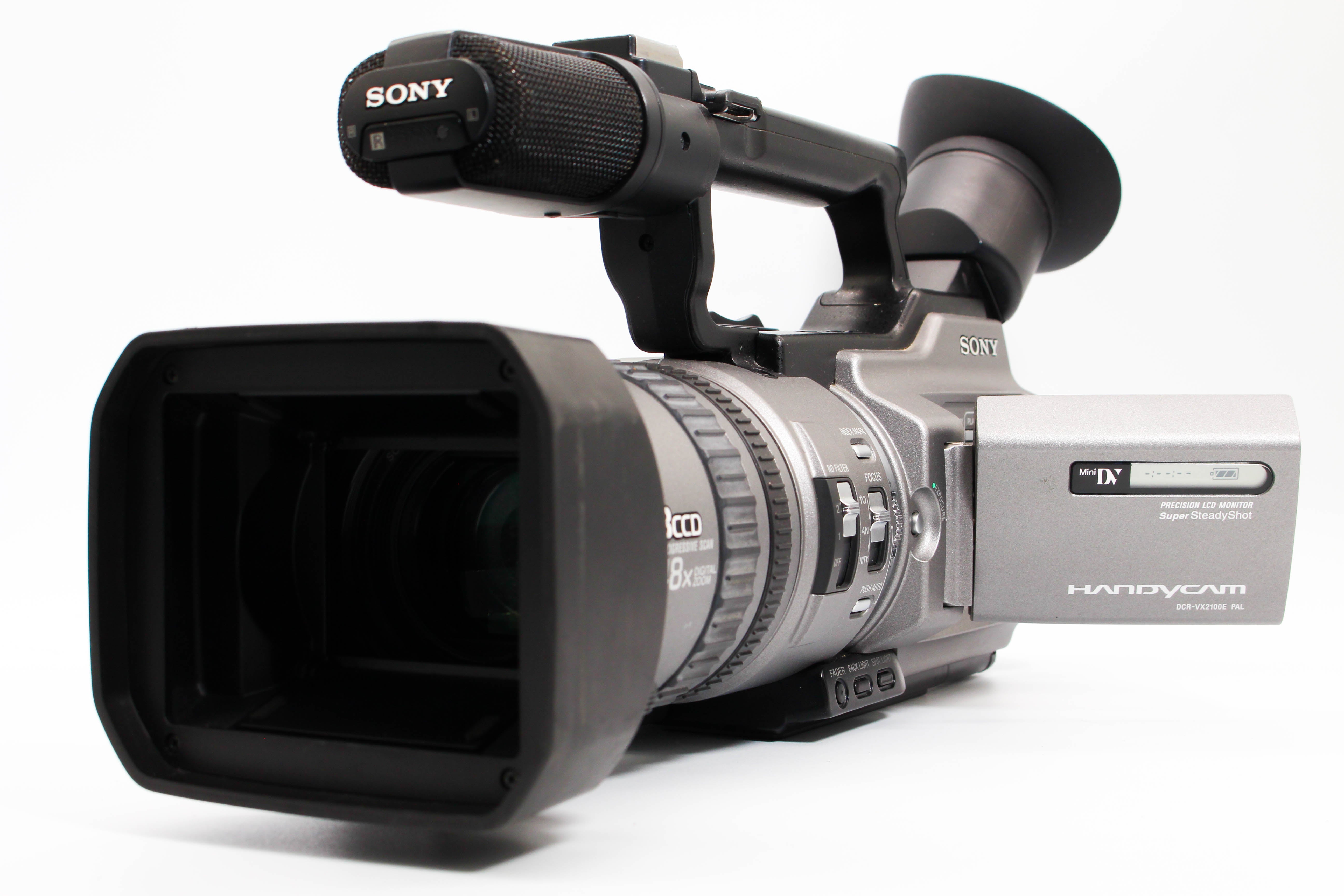 Sony DCR-VX2100E MiniDV Video Handycam Camcorder Camera - Tested Bundle Excellent