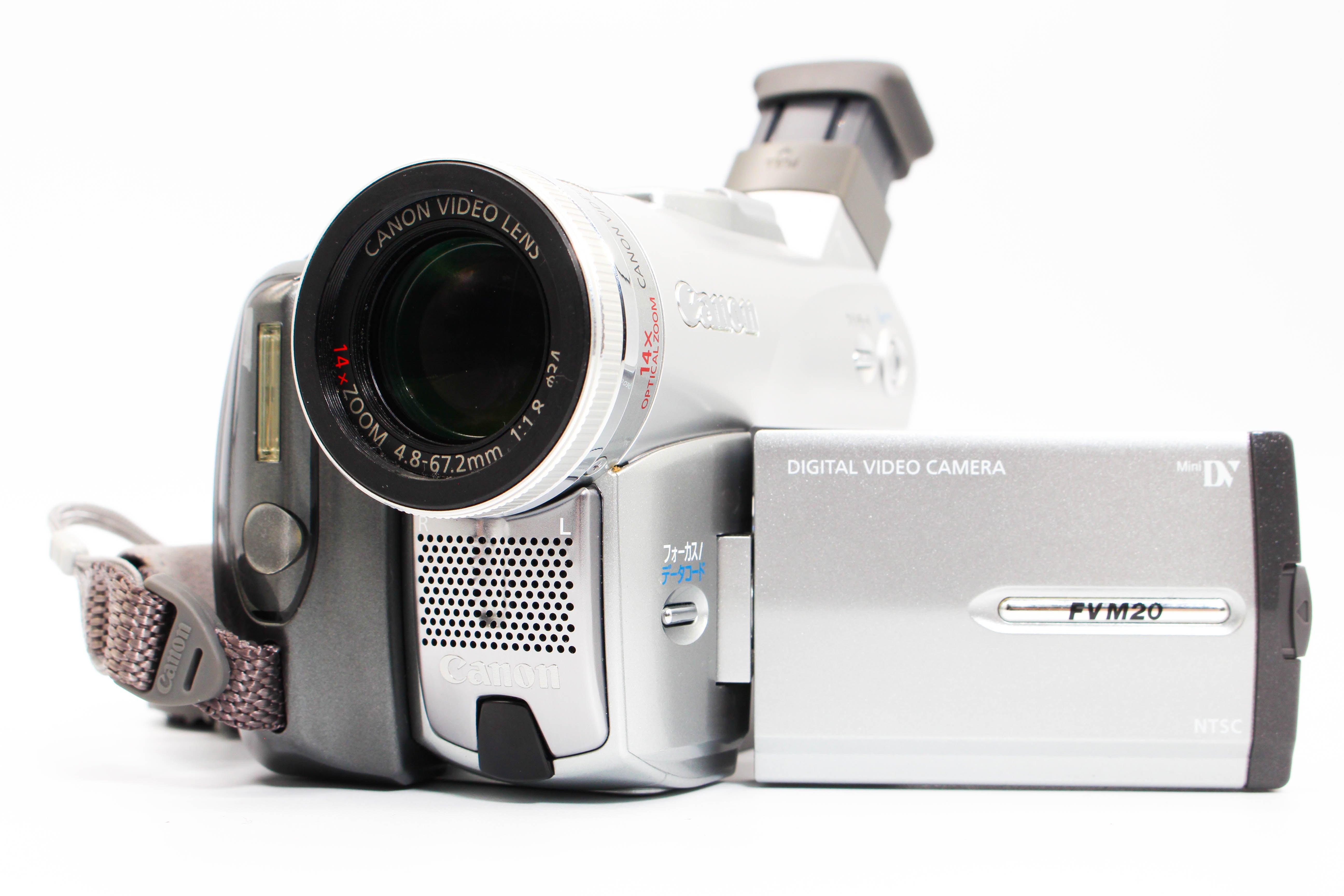 Canon DM-FVM20 NTSC Japanese MiniDV Video Handycam Camcorder Camera - Tested Bundle Excellent (Copy)