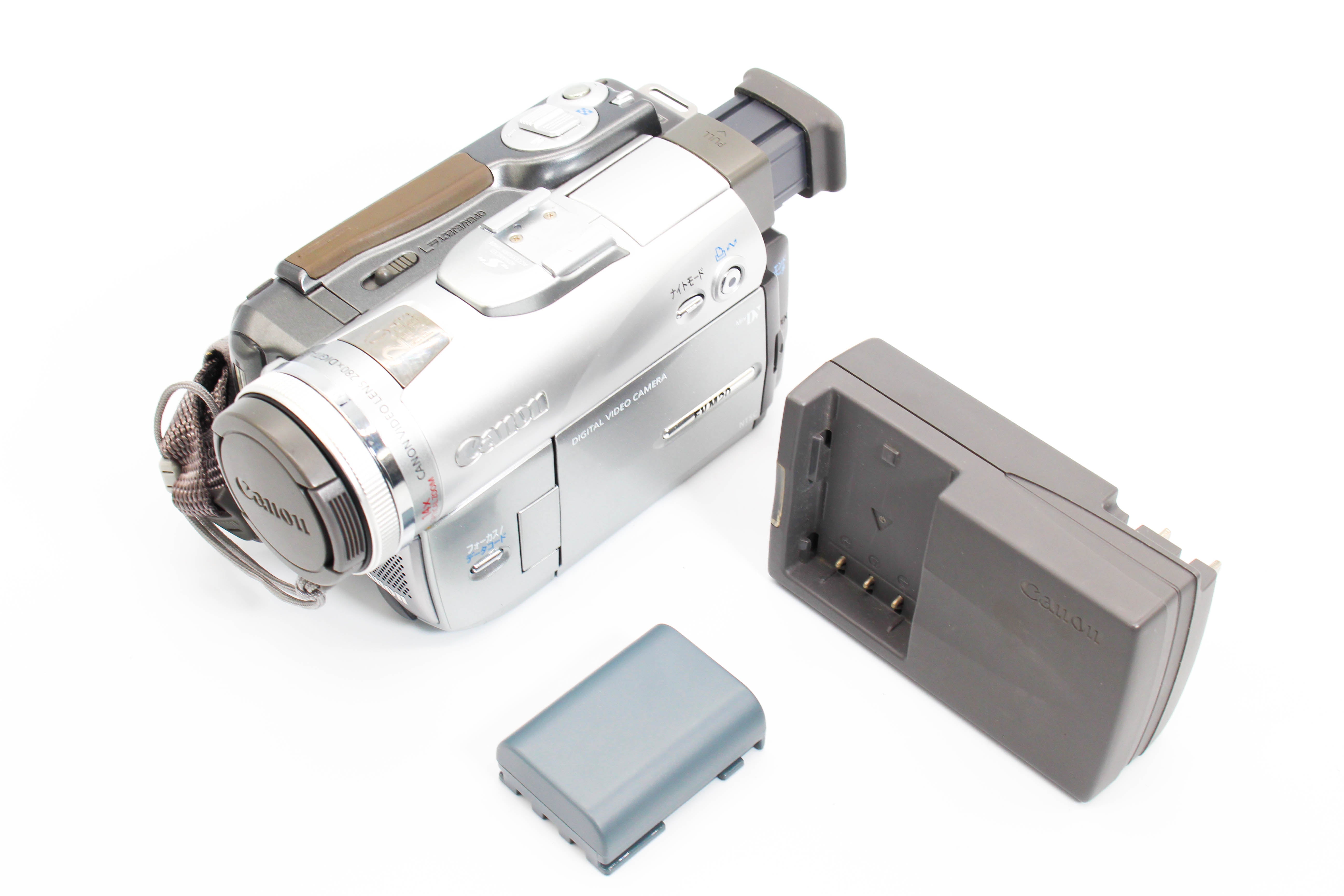 Canon DM-FVM20 NTSC Japanese MiniDV Video Handycam Camcorder Camera - Tested Bundle Excellent (Copy)