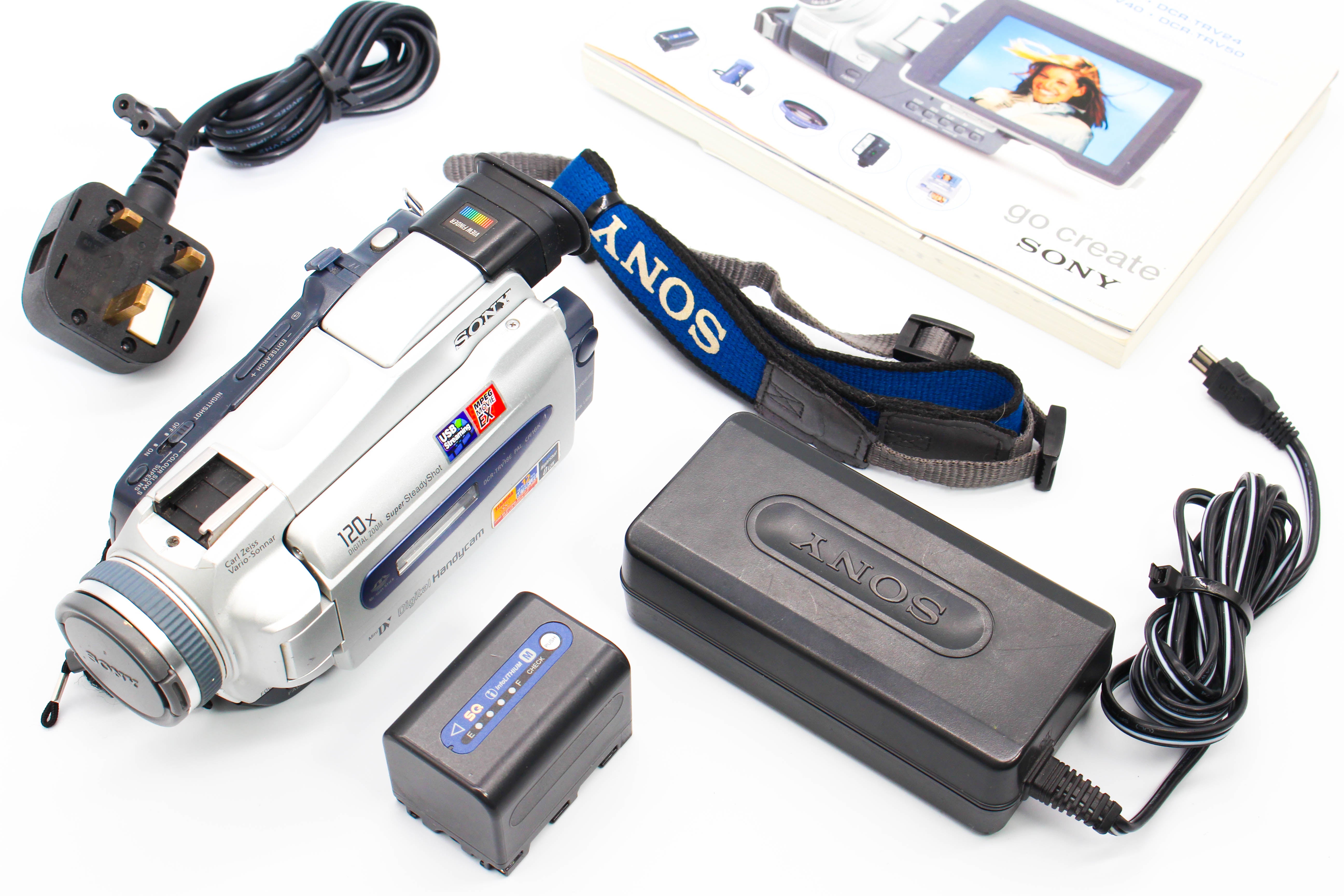 Sony DCR-TRV18E MiniDV Video Handycam Camcorder Camera - Tested Bundle Excellent