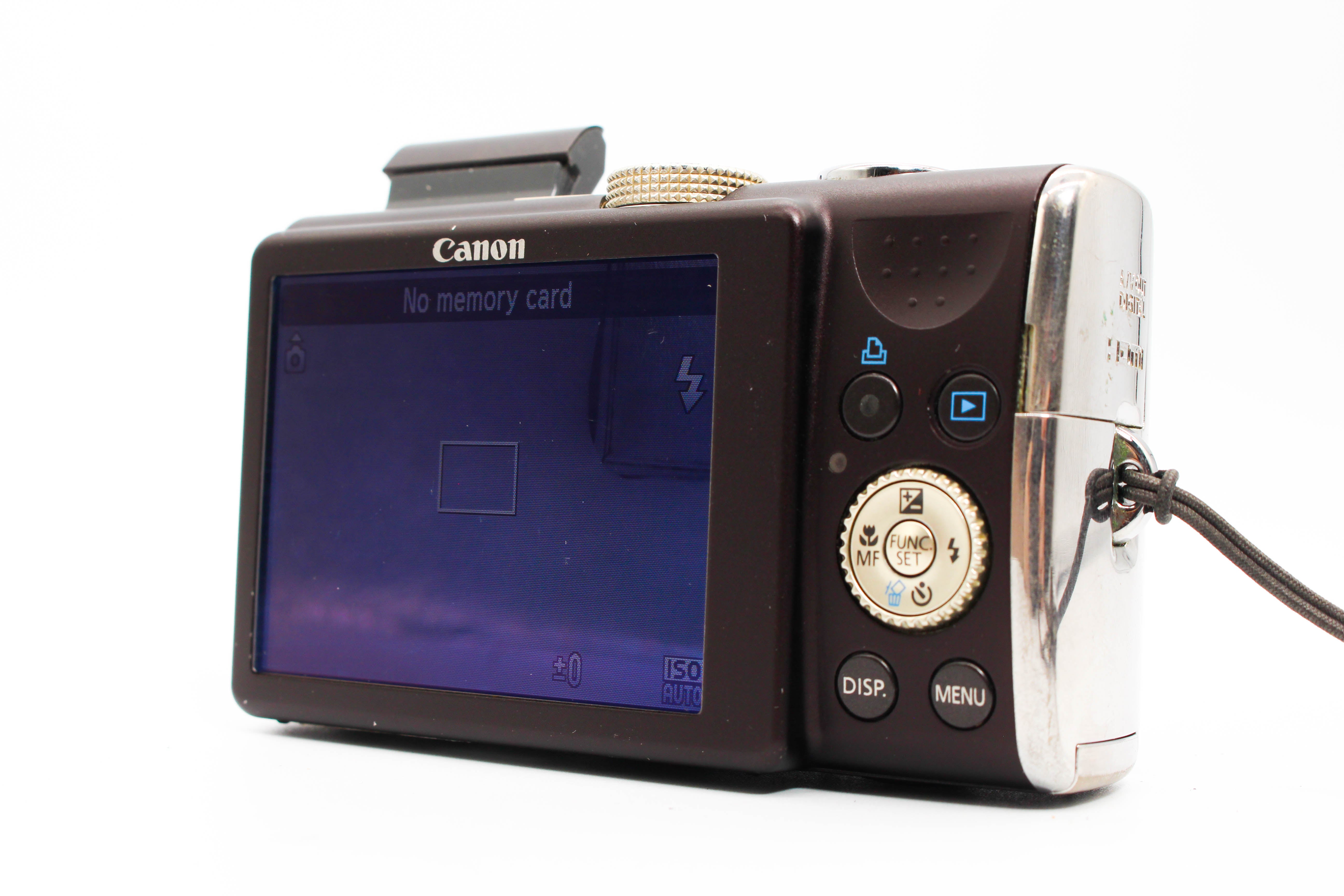Canon Powershot SX200 IS Retro Digital Camera Digicam Brown - Tested Bundle Good
