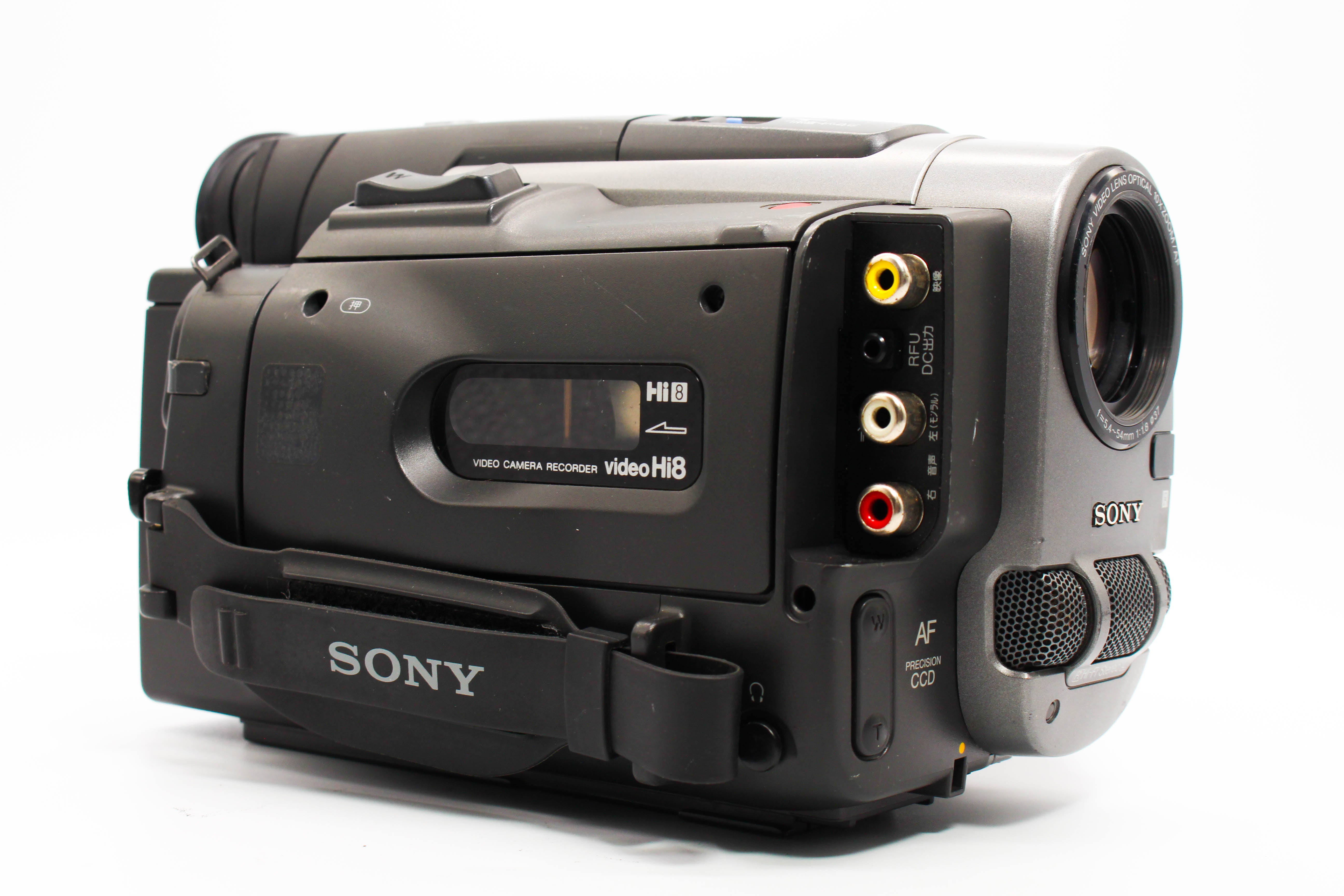 Sony CCD-TRV90 NTSC Japanese Hi8 Video8 Handycam Camcorder Camera - Tested Bundle