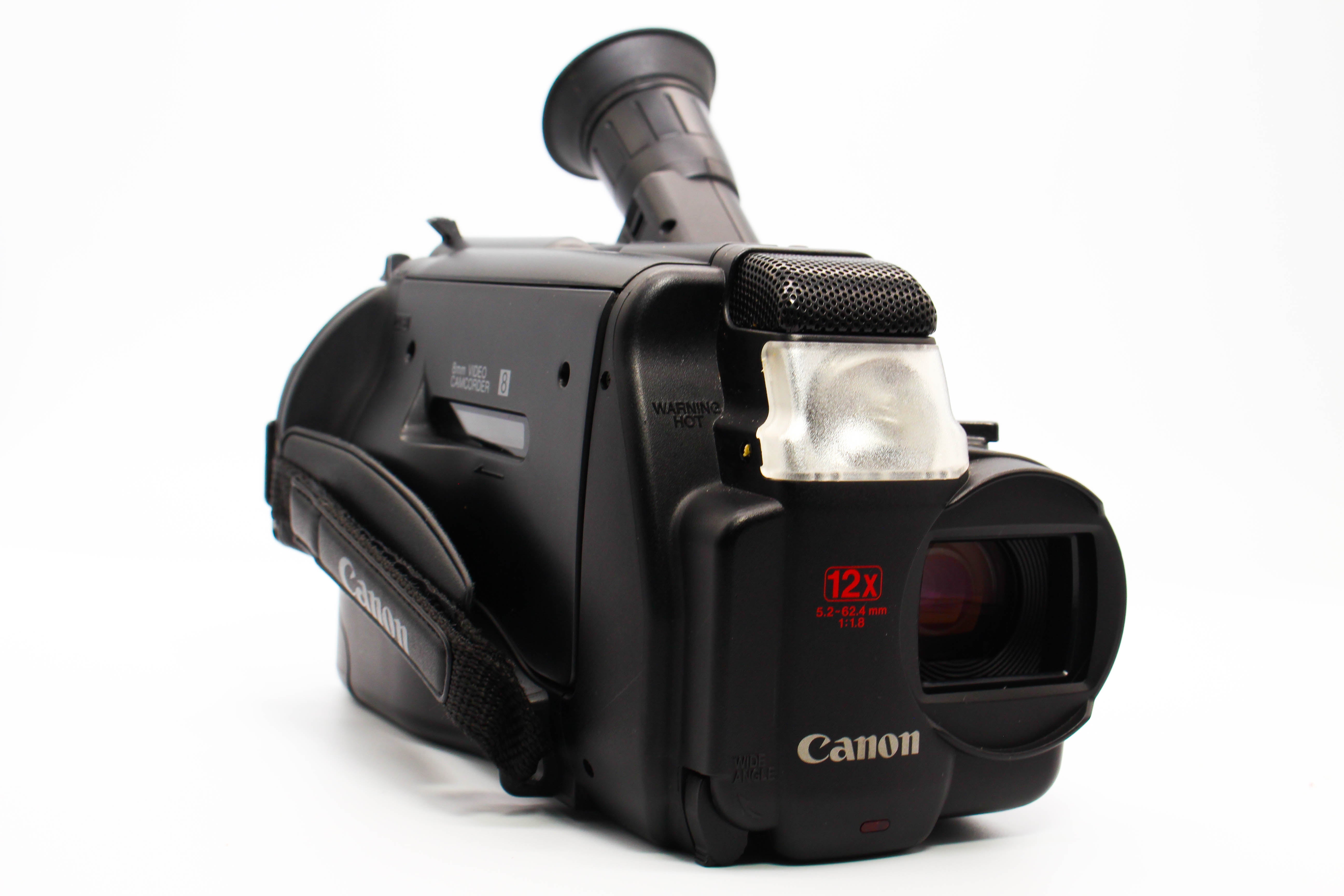 Canon UC100E Video8 8mm Handycam Camcorder Camera - Tested Bundle Excellent