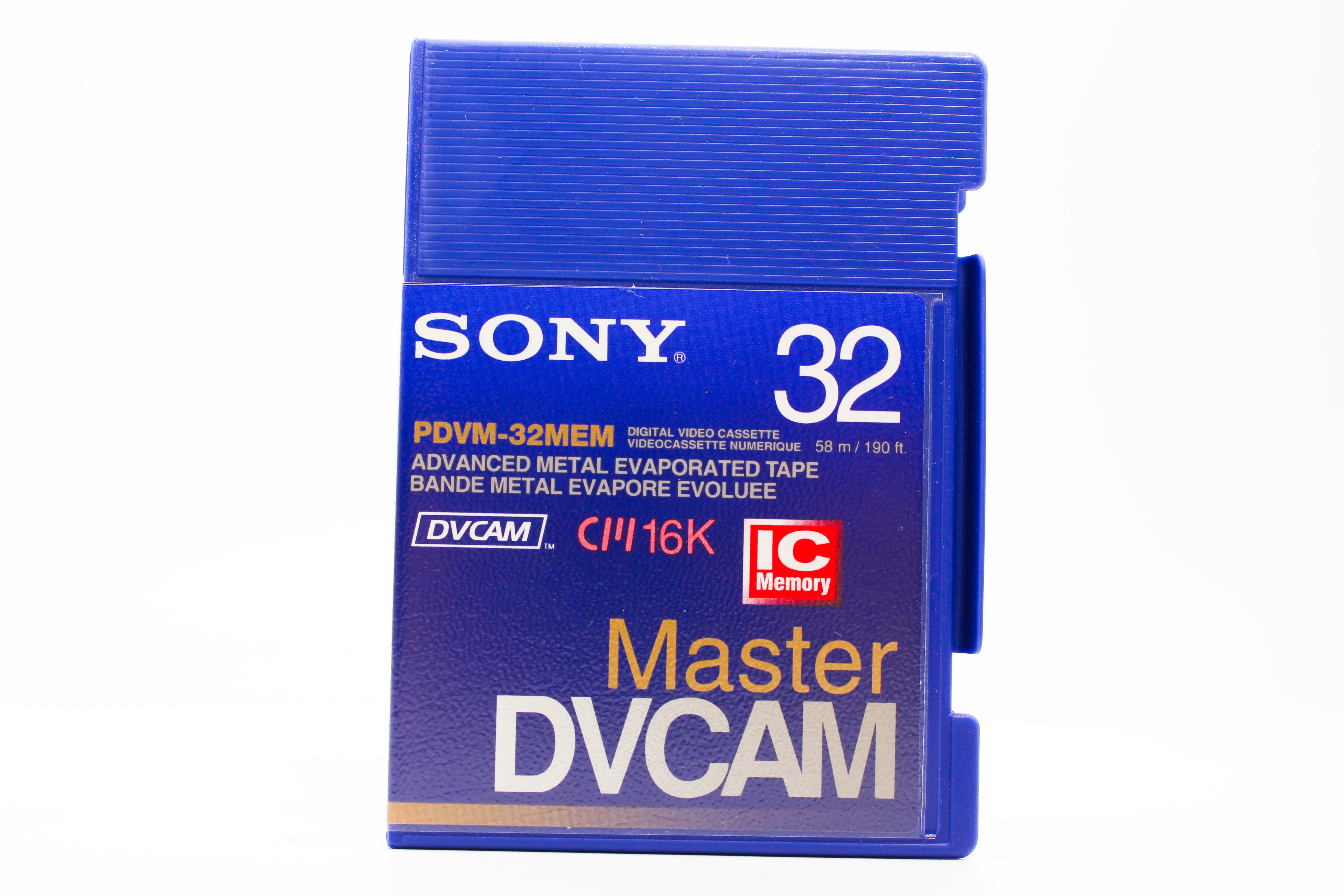Sony PDVM-32MEM Mini DVCAM Professional Digital Video Cassette Tape - Brand New