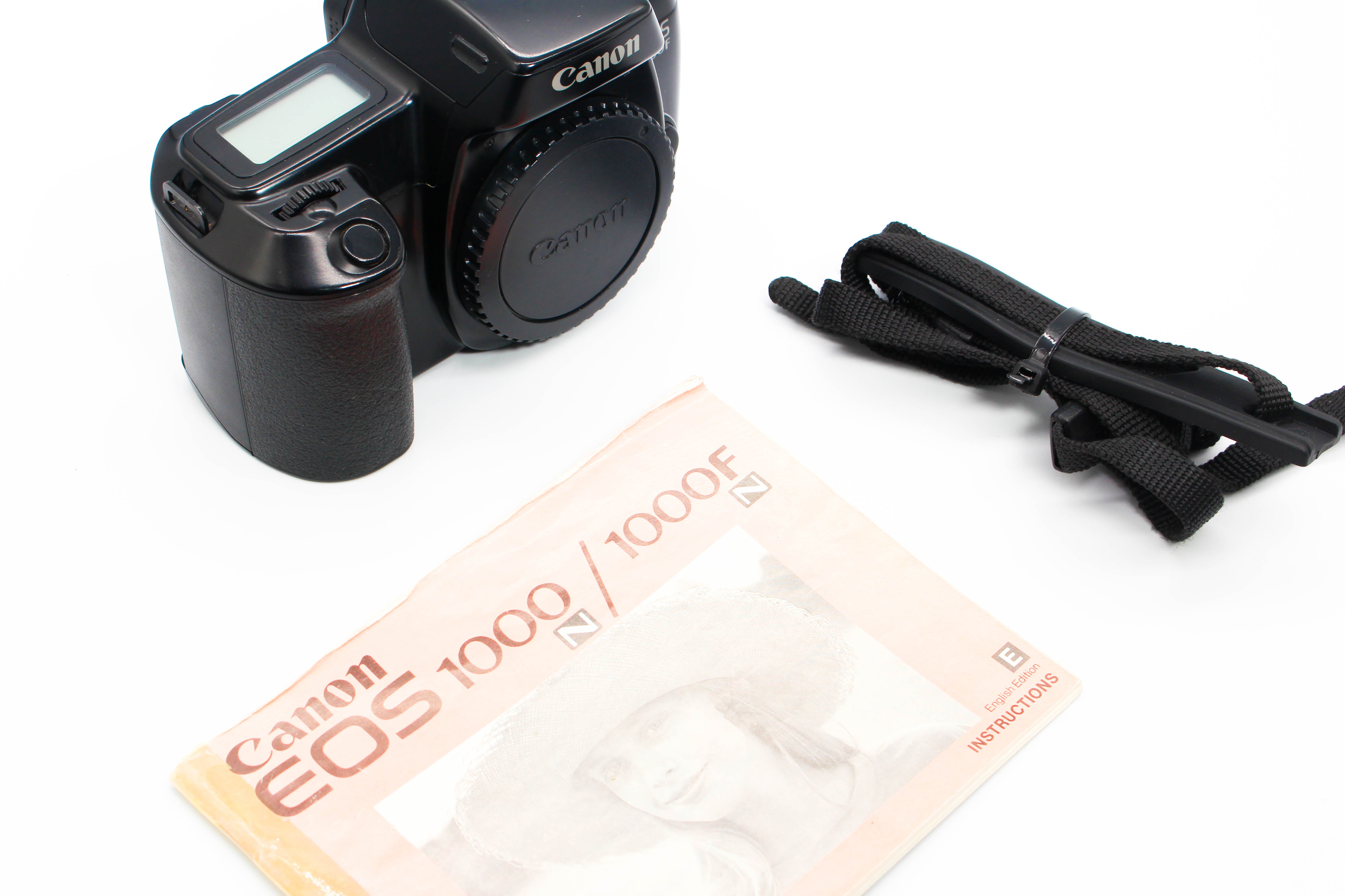 Canon EOS 1000F SLR 35mm Film Camera Body Only - Tested Bundle Excellent