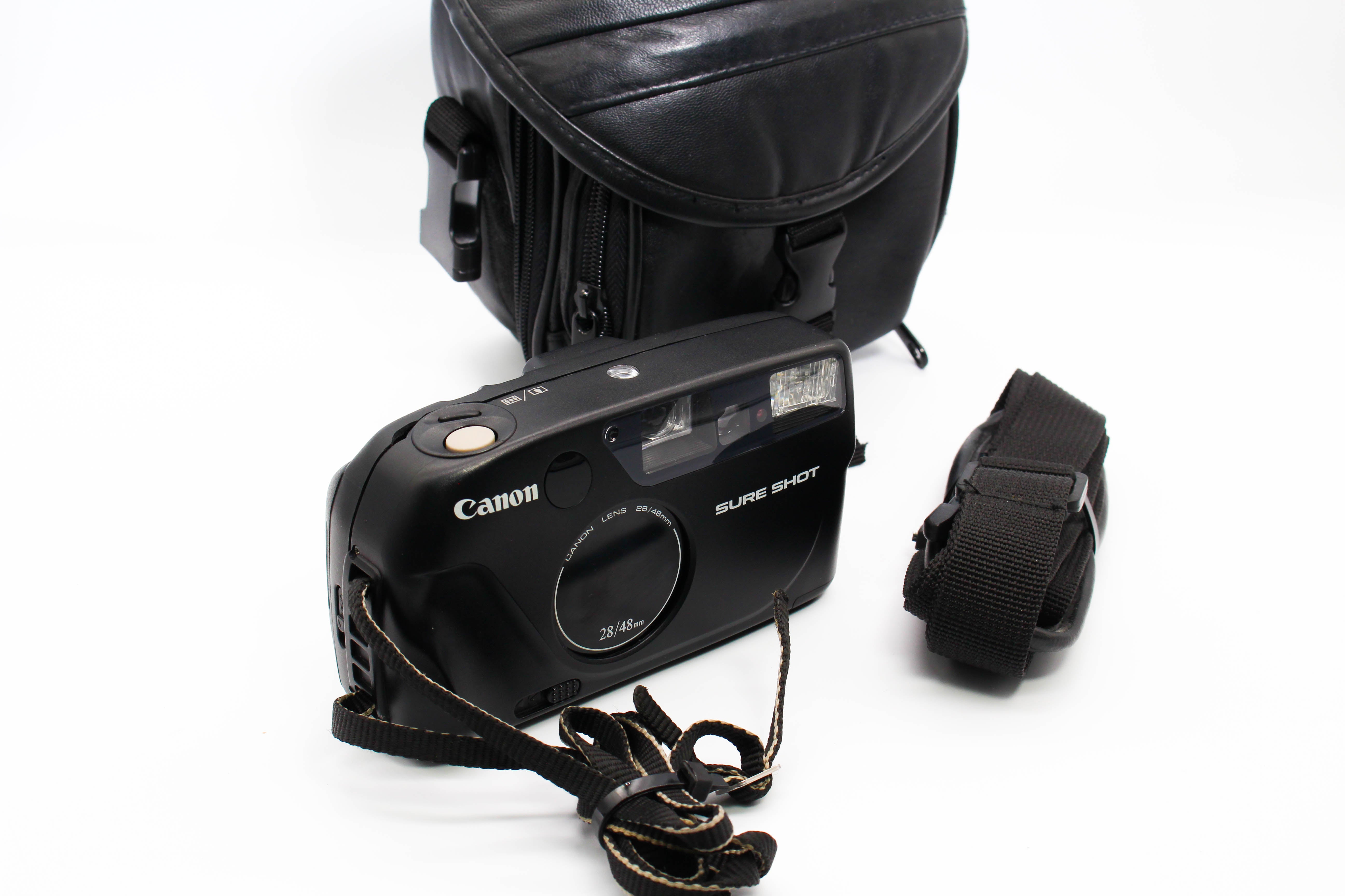 Canon Sure Shot 28mm/48mm 35mm Film Point and Shoot Camera - Tested Bundle