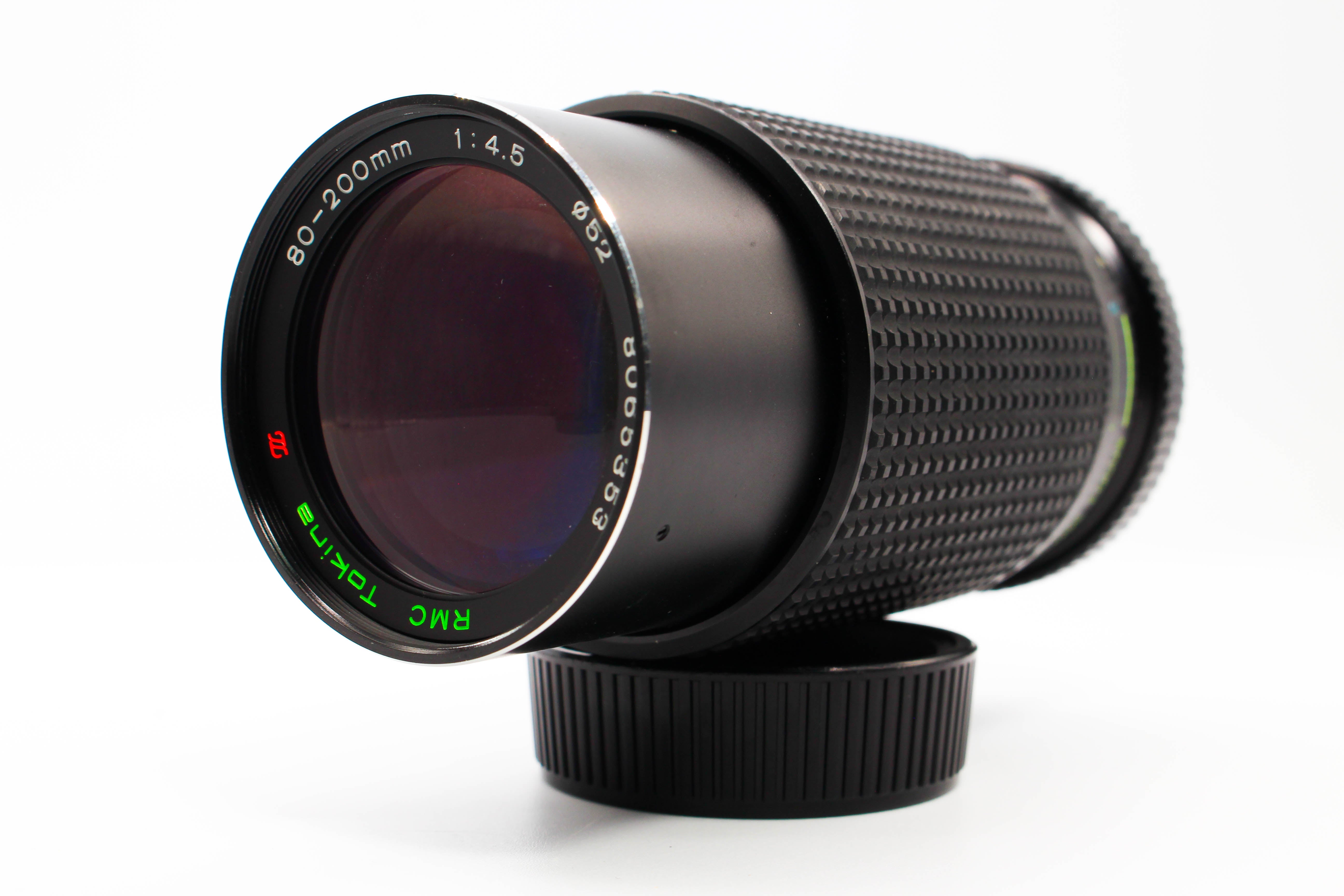 Tokina RMC 80-200mm f1:4.5 Manual Focus Lens Pentax K Mount - Tested Good