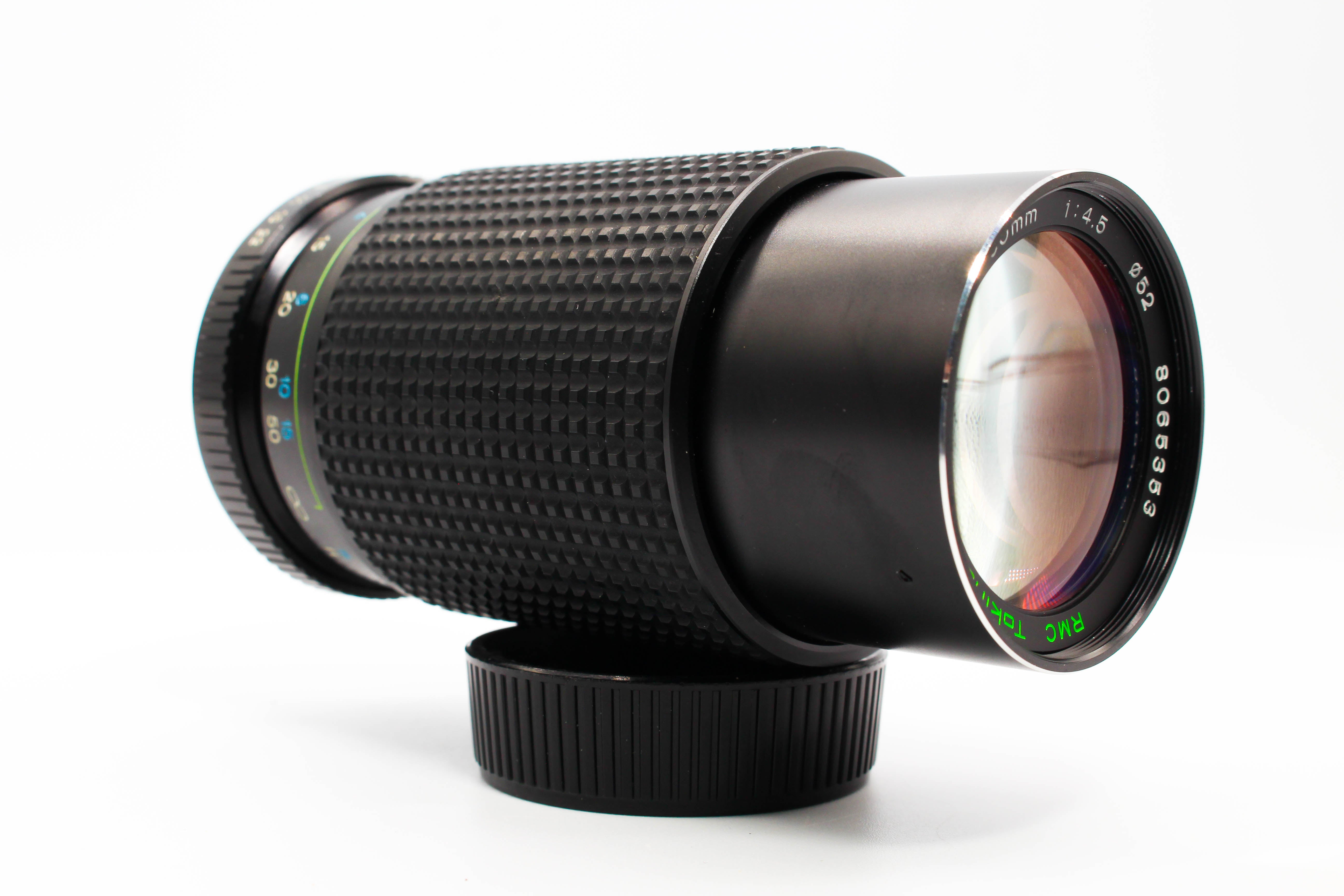 Tokina RMC 80-200mm f1:4.5 Manual Focus Lens Pentax K Mount - Tested Good