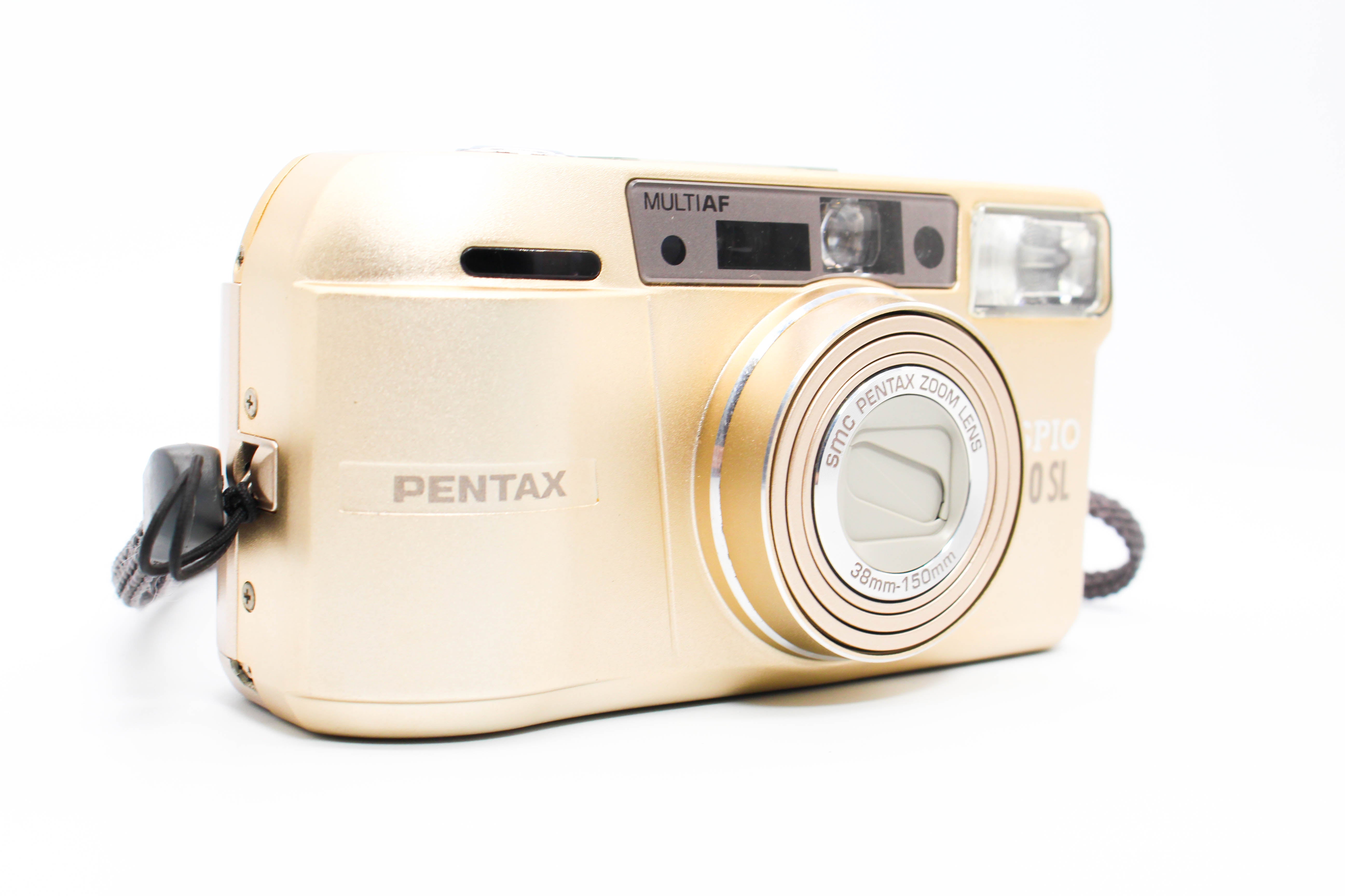 Pentax Espio 150 SL 35mm Compact Film Camera - Tested Bundle Excellent