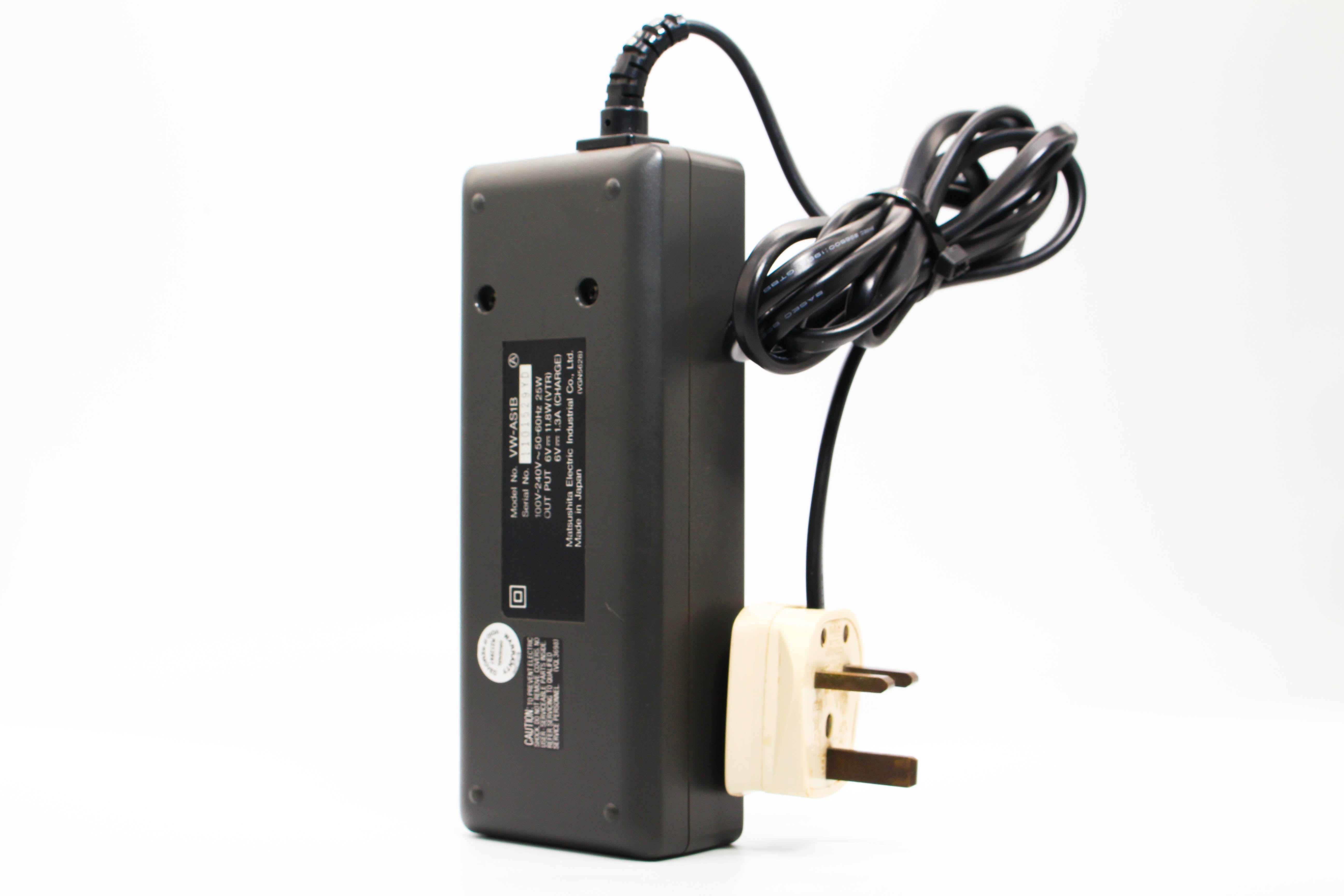 Panasonic VW-AS1B AC Adaptor Video Camcorder Battery Charger Mains - Tested Excellent