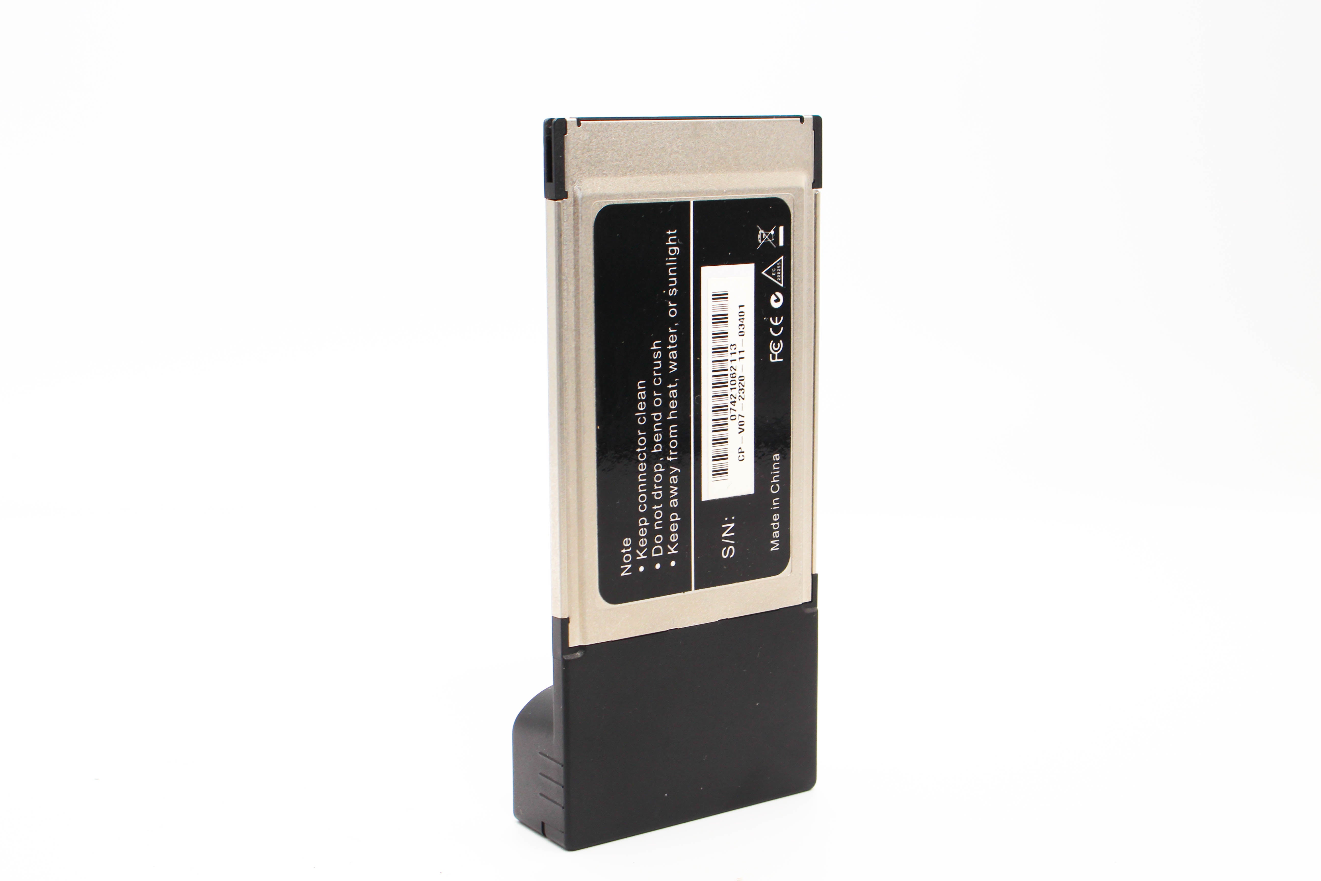 ST-Lab Firewire Cardbus PCMCIA Adapter IEEE 1394a 3 Port - Tested Good