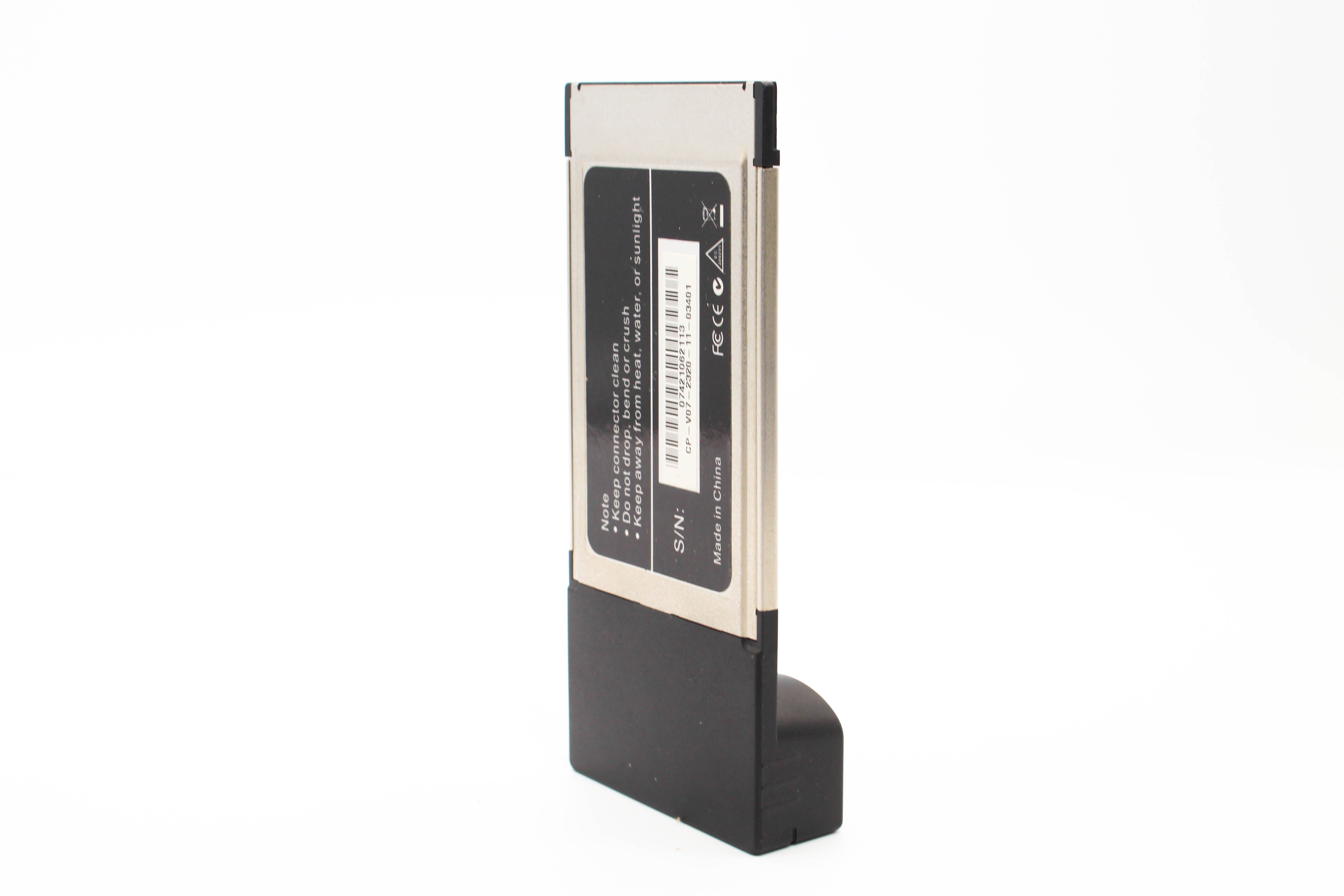 ST-Lab Firewire Cardbus PCMCIA Adapter IEEE 1394a 3 Port - Tested Good
