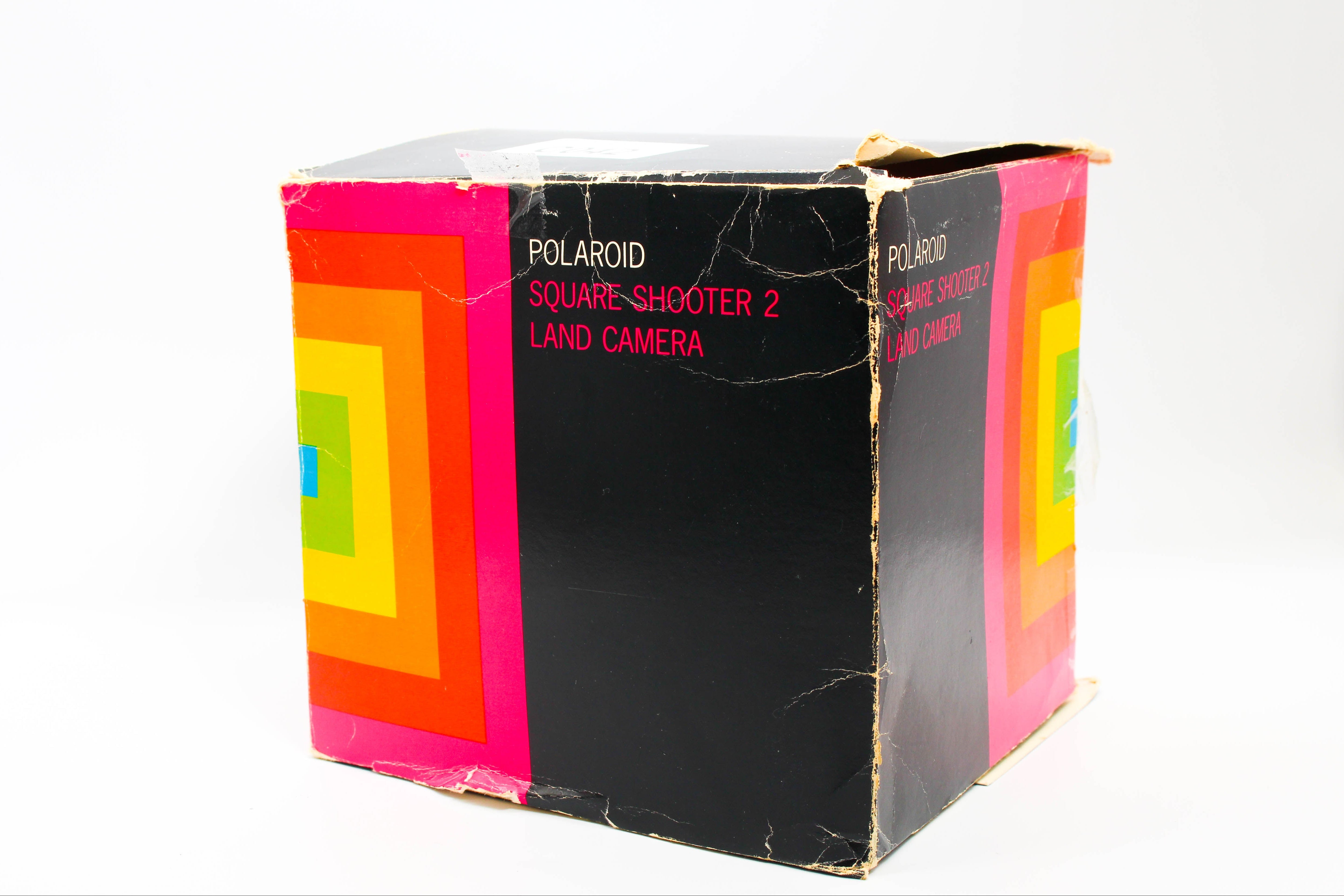 Polaroid Square Shooter 2 Land Camera Film Camera - Untested Good