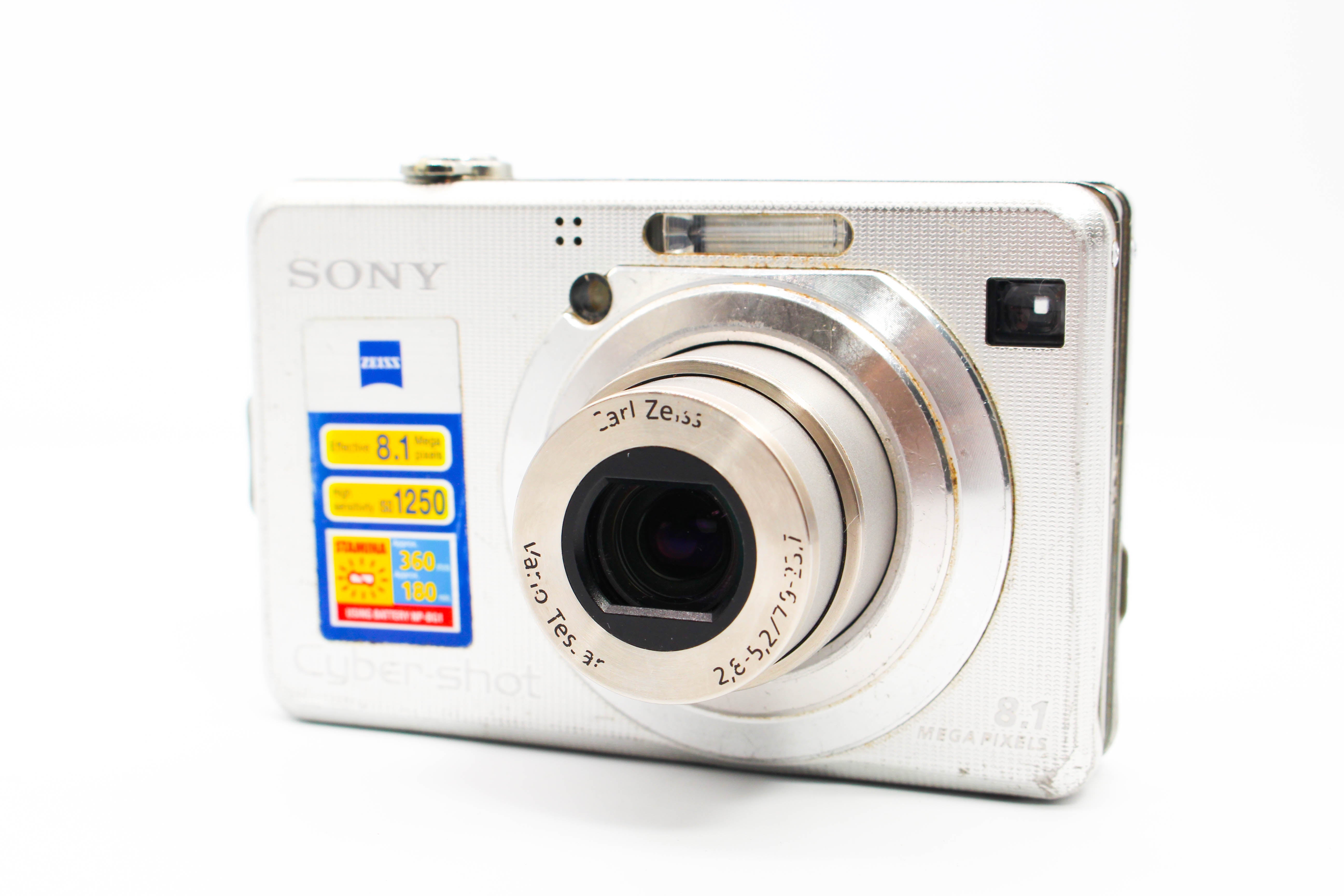 Sony Cybershot DSC-W100 Digital Retro Photo Digital Camera Digicam - Tested Bundle