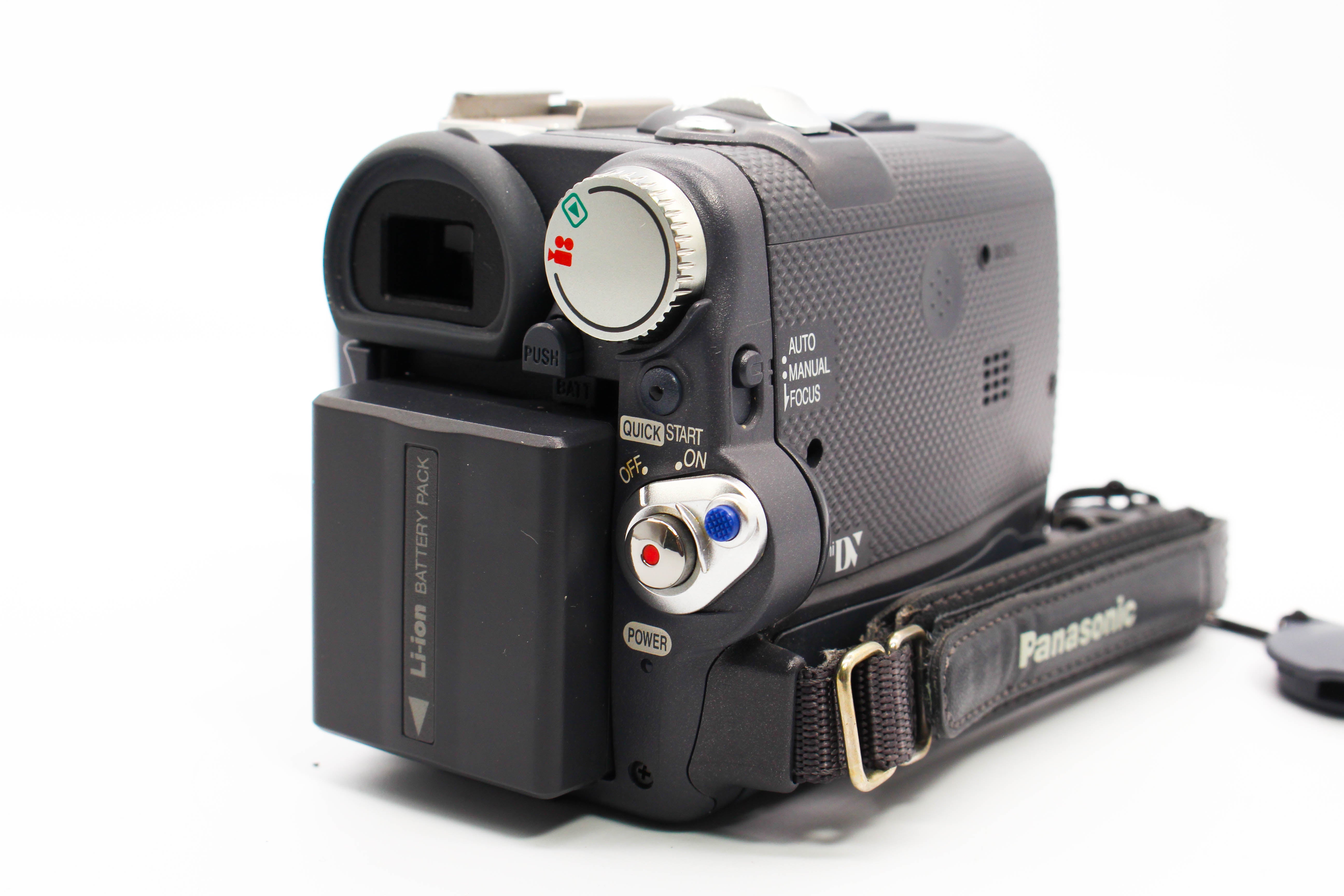 Panasonic PV-GS33 NTSC MiniDV Video Handycam Camcorder Camera - Tested Bundle Excellent