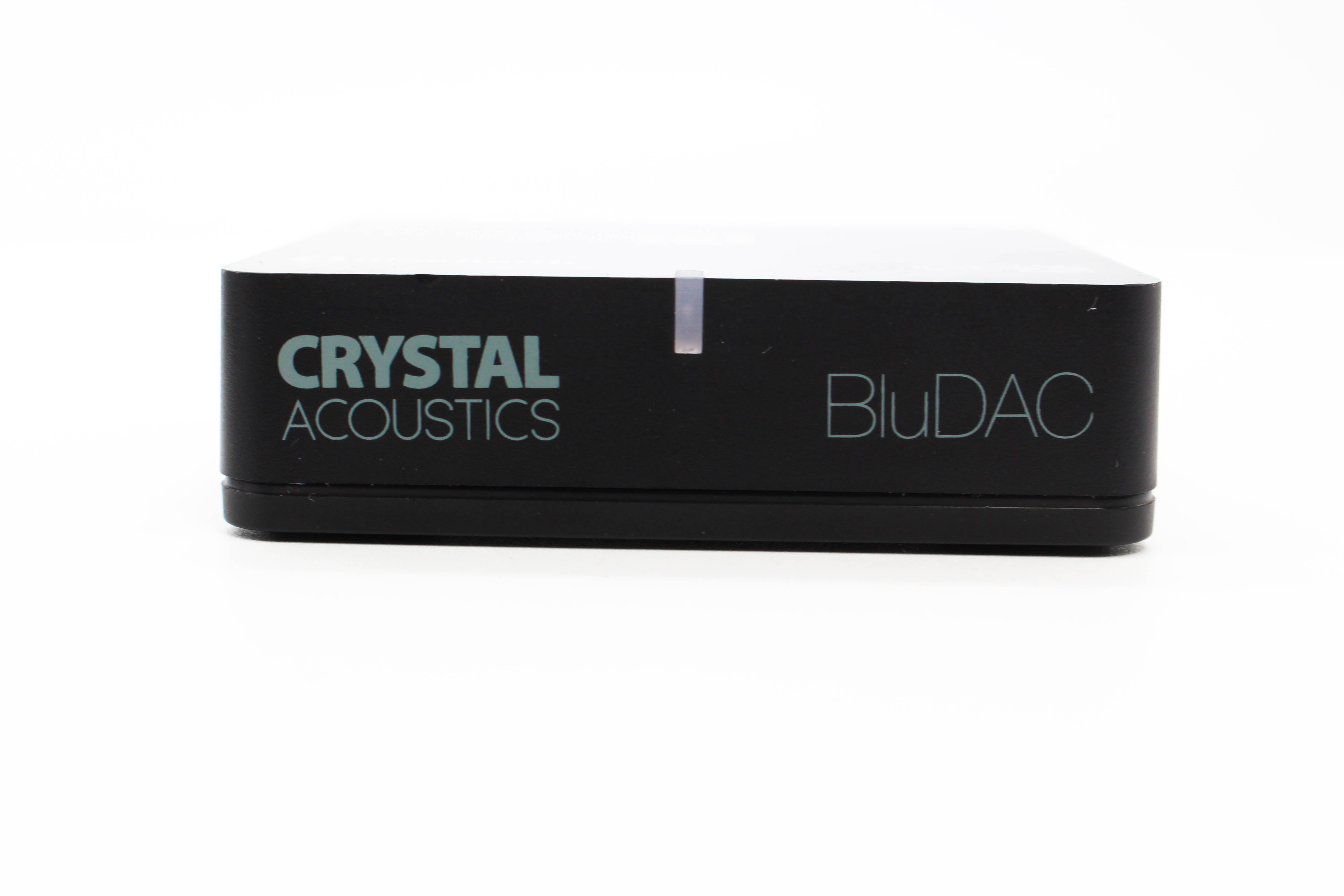 Crystal Acoustics BluDAC Bluetooth RCA Receiver APTX - Tested Bundle Excellent