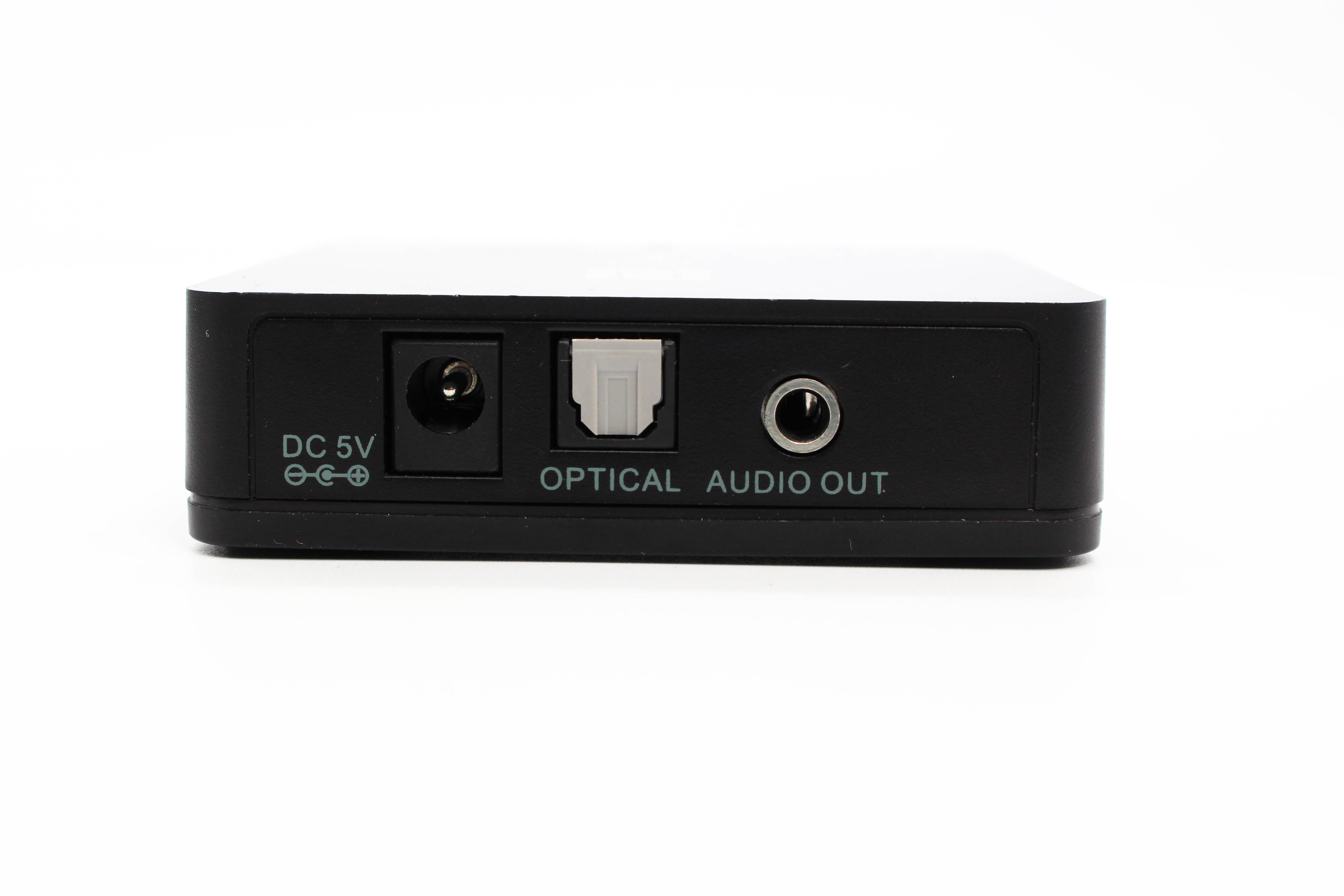 Crystal Acoustics BluDAC Bluetooth RCA Receiver APTX - Tested Bundle Excellent