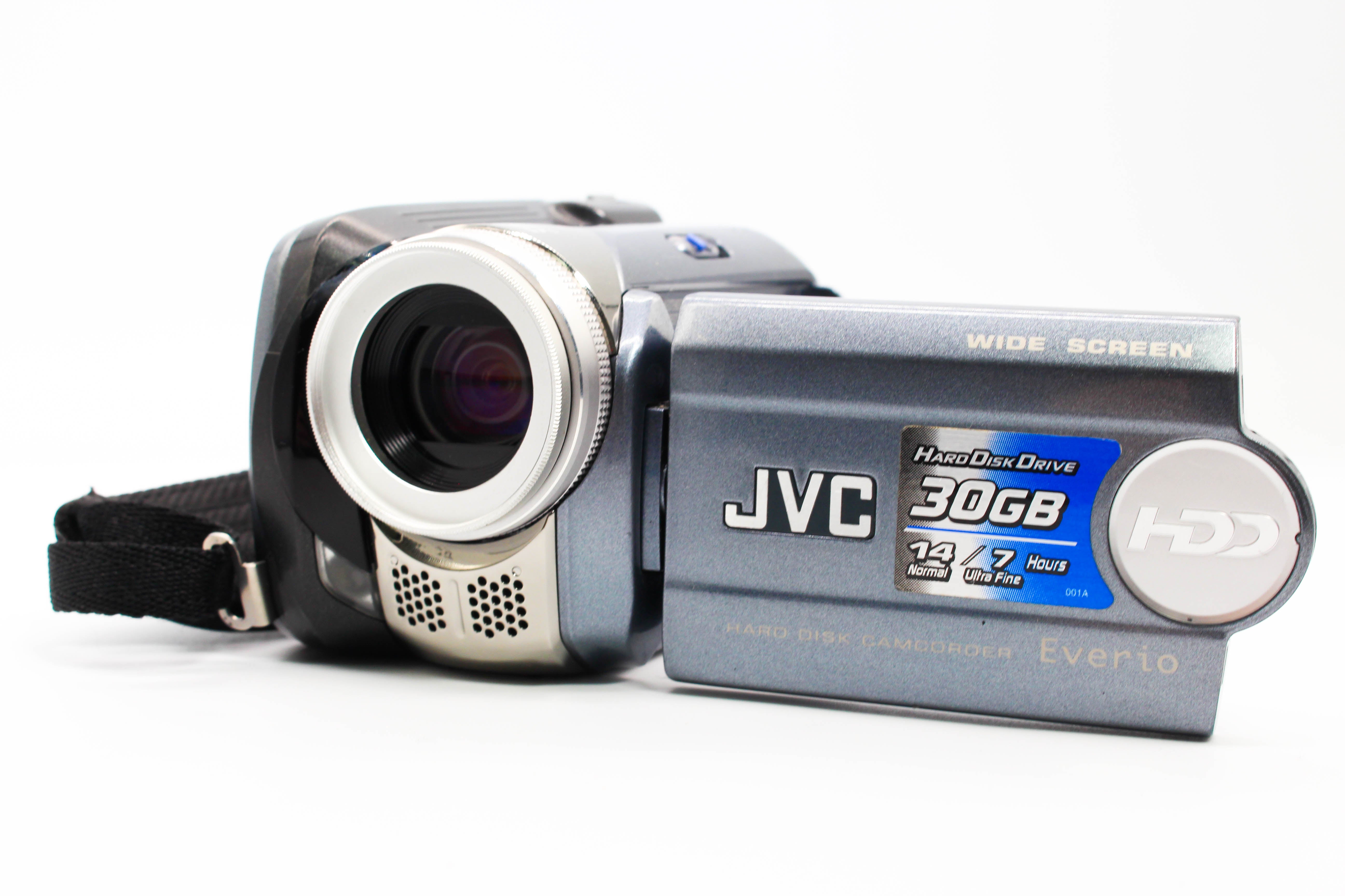 JVC GZ-MG37AG HDD HD Digital Video Handycam Camcorder Camera - Tested Bundle Excellent