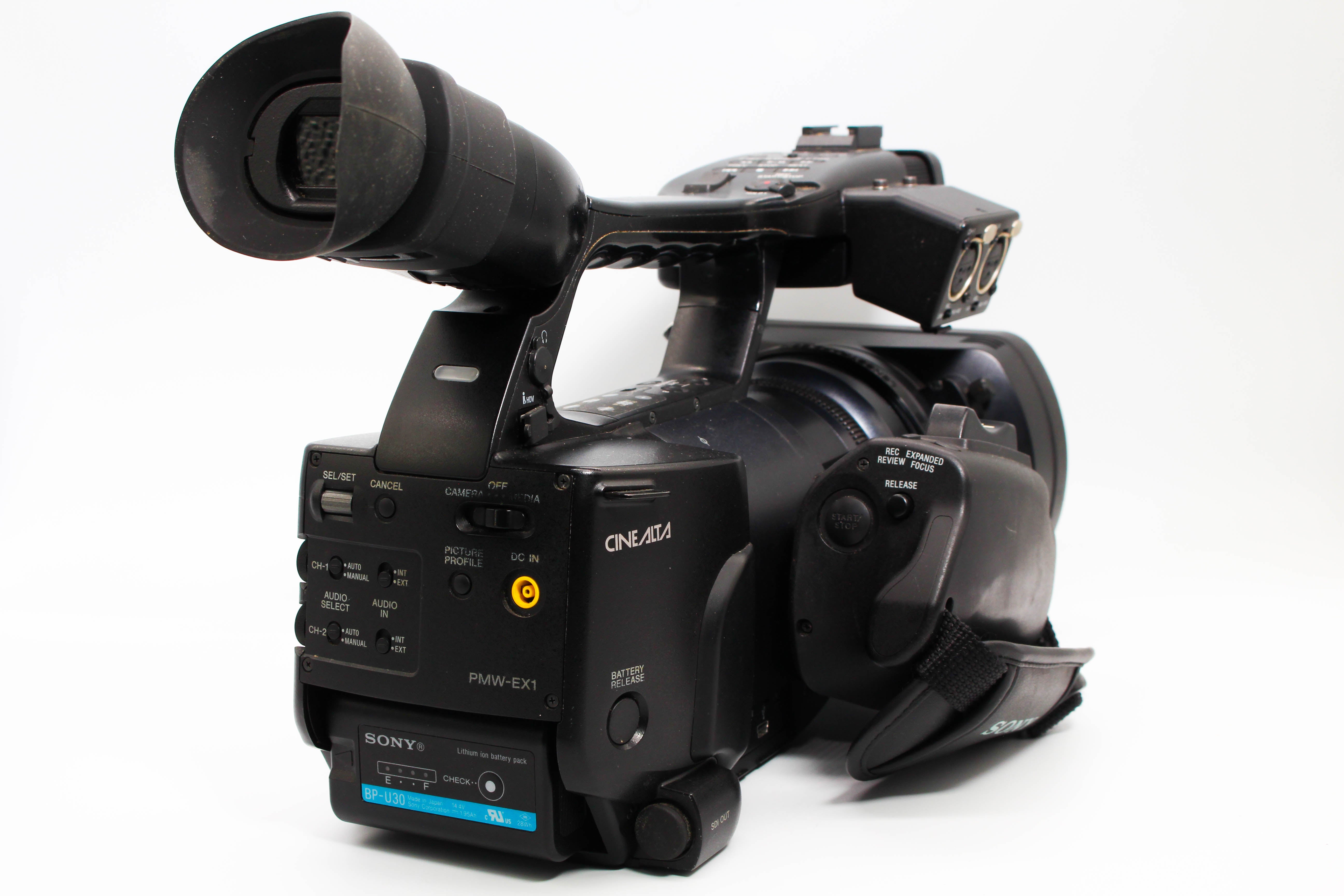 Sony PMW-EX1 SxS Card HD Digital Video Camcorder Camera - Tested Bundle Good