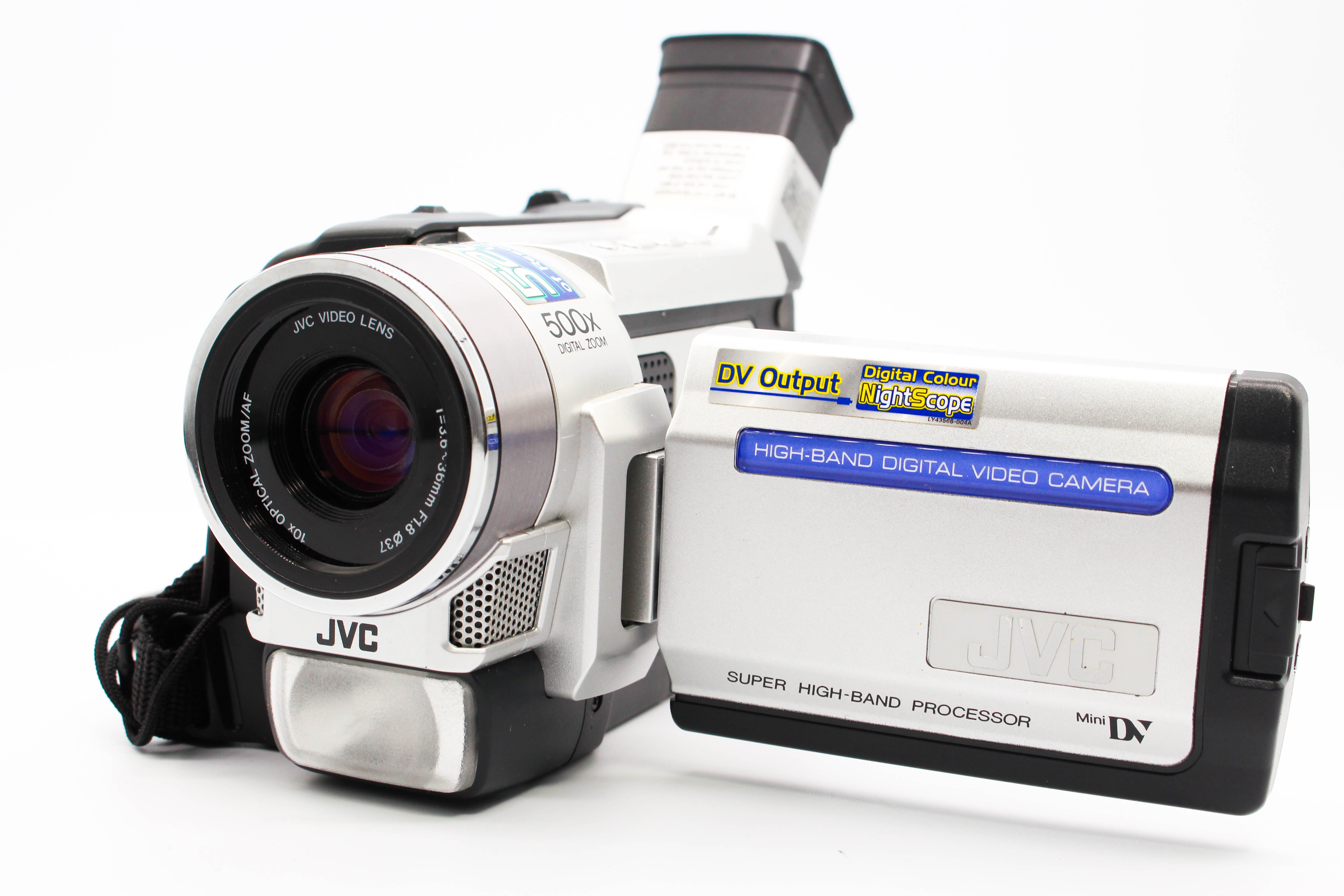 JVC GR-DVK160EK MiniDV Video Handycam Camcorder Camera - Tested Bundle Excellent